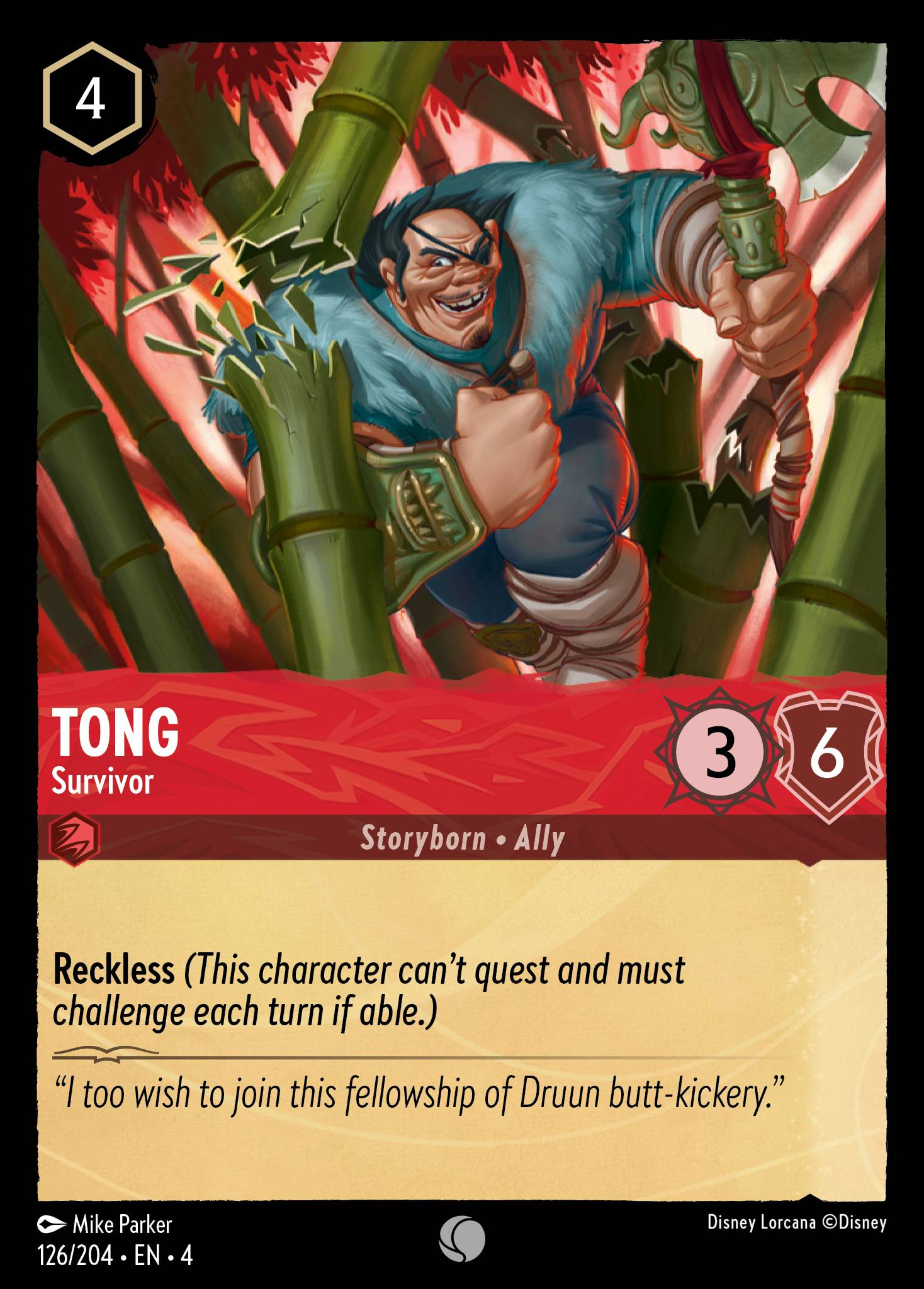 Tong - Survivor (English)