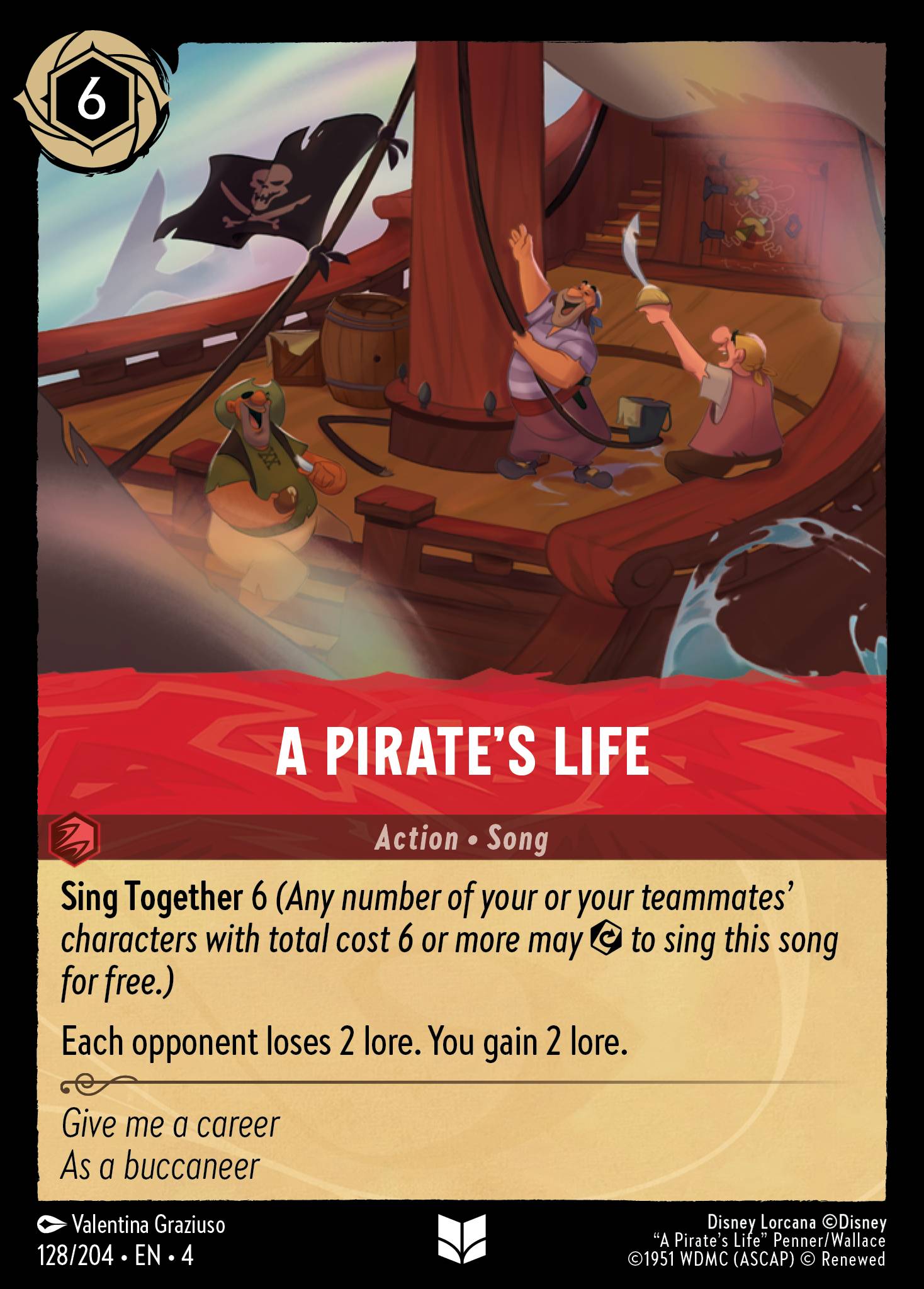 A Pirate's Life (English)