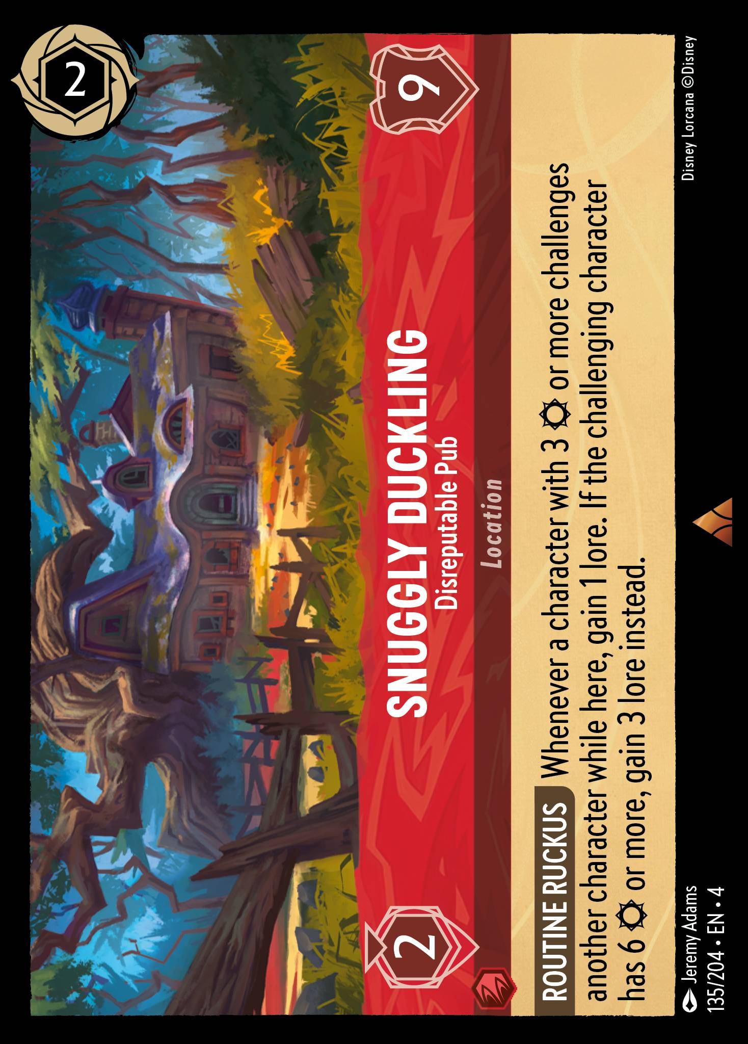 Snuggly Duckling - Disreputable Pub (English)