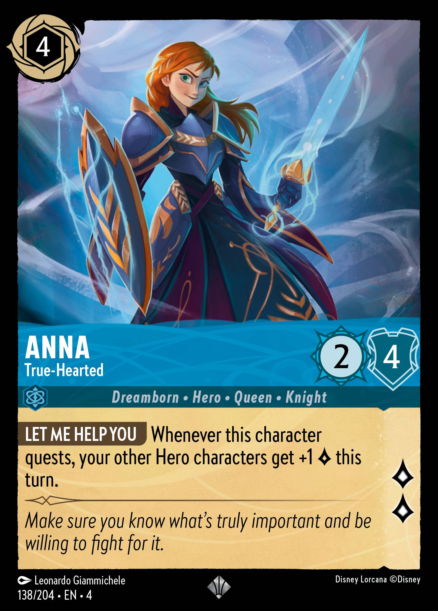 Anna - True-Hearted (English)