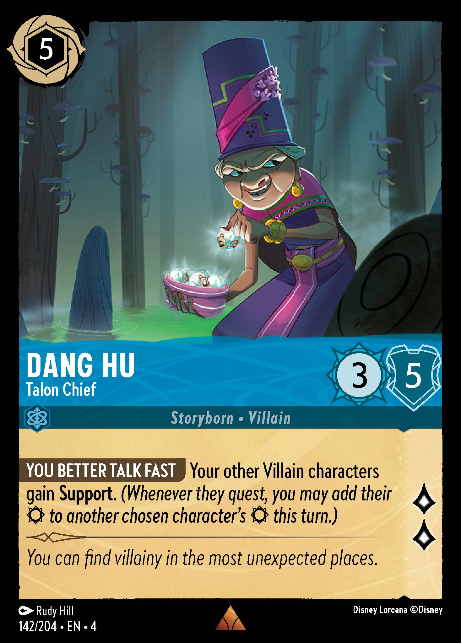 Dang Hu - Talon Chief (English)