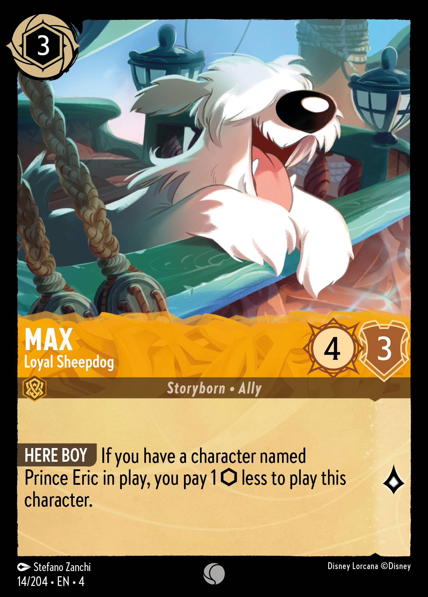 Max - Loyal Sheepdog (English)