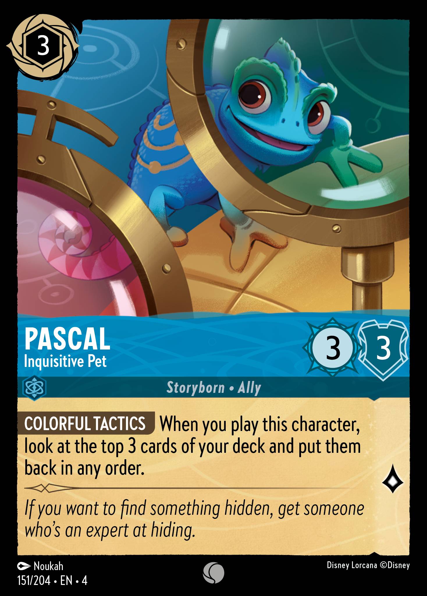 Pascal - Inquisitive Pet (English)