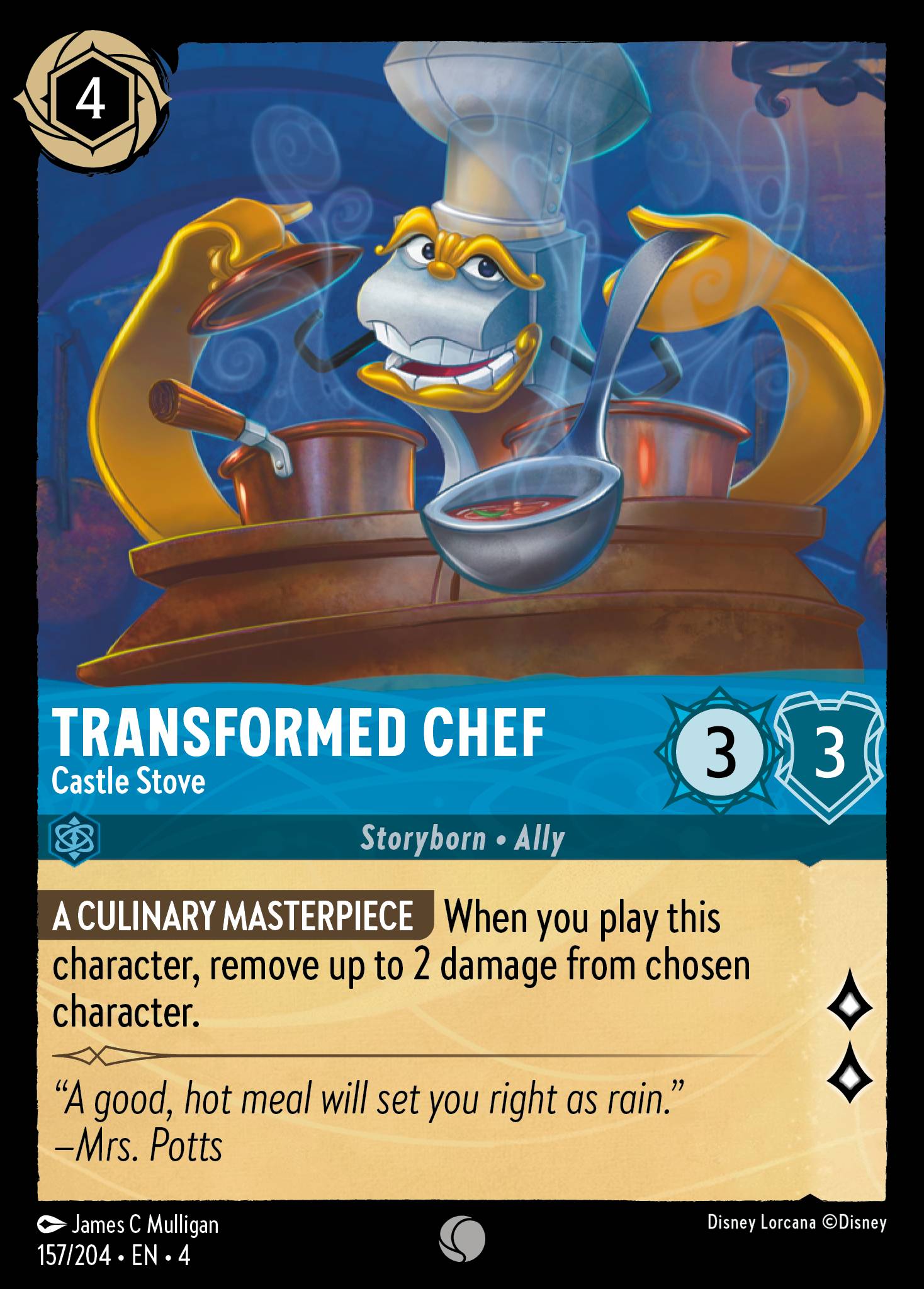 Transformed Chef - Castle Stove (English)
