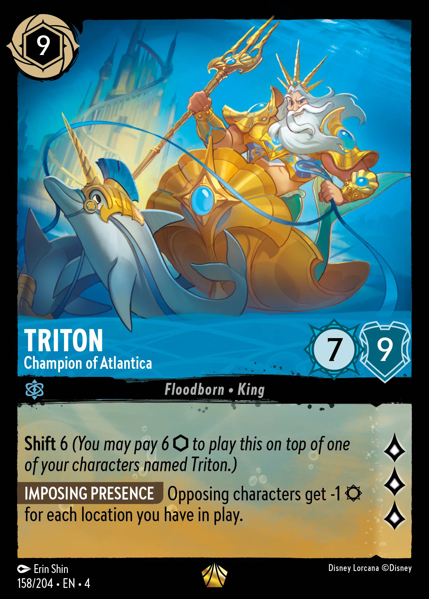 Triton - Champion of Atlantica (Legendary) (English)