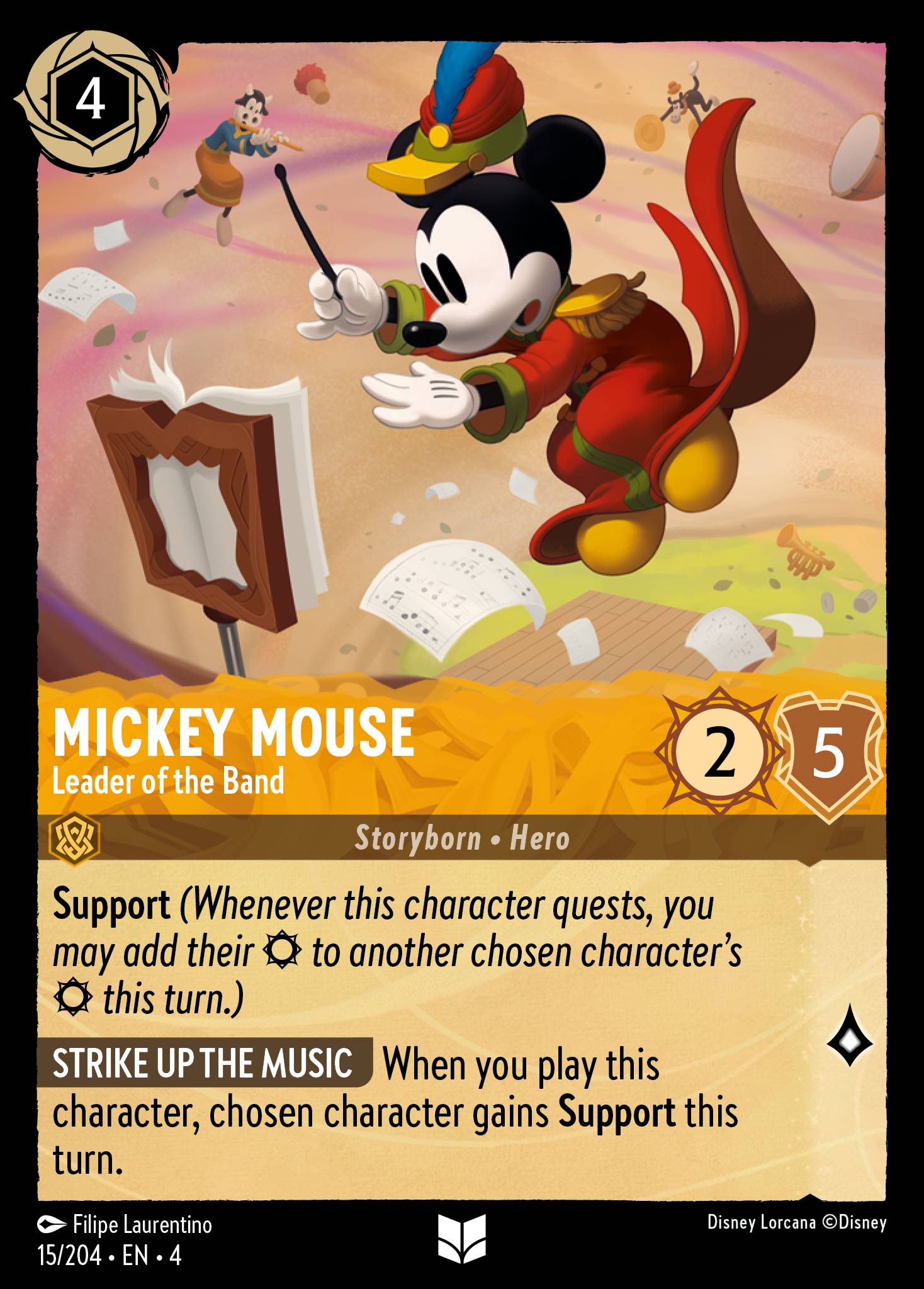 Mickey Mouse - Leader of the Band (English)