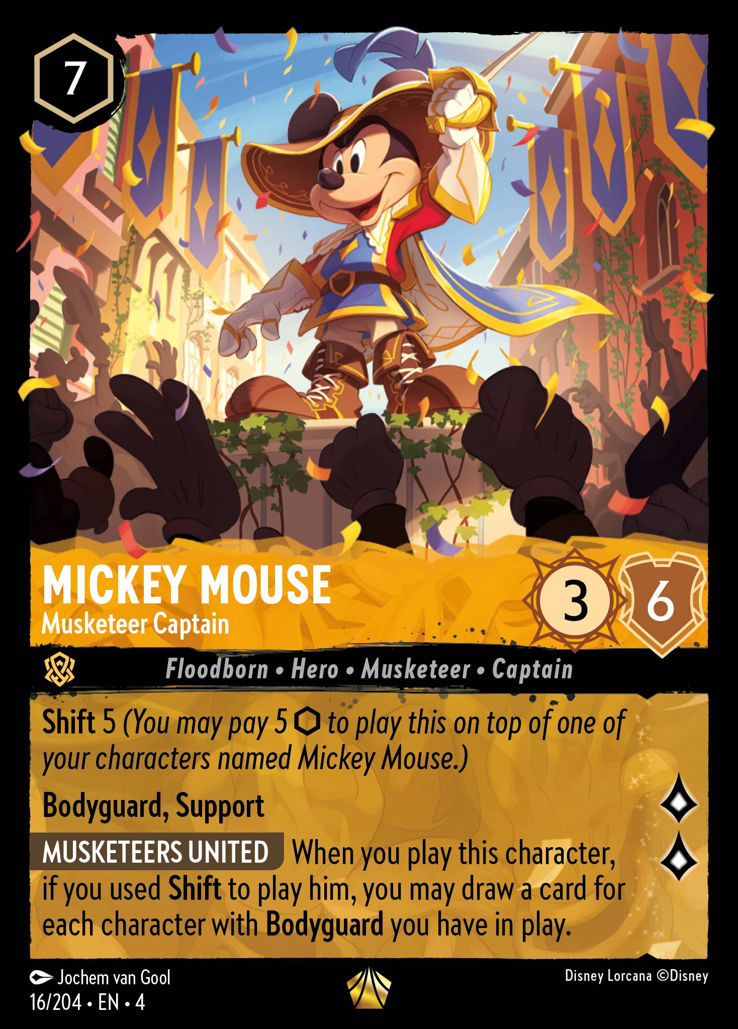 Mickey Mouse - Musketeer Captain (Legendary) (English)
