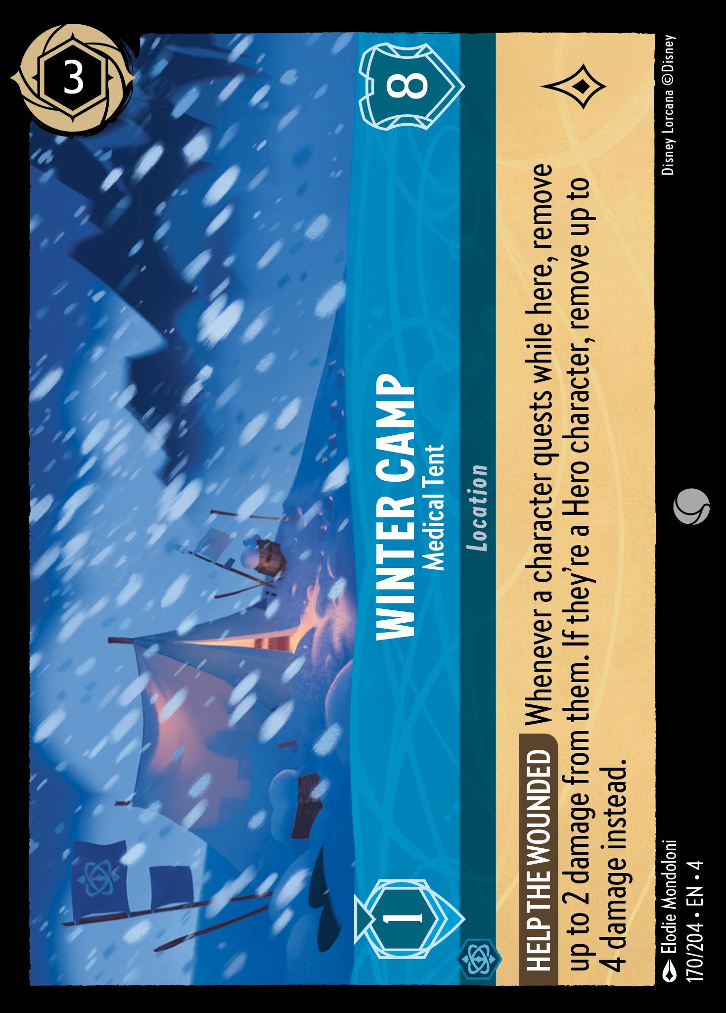 Winter Camp - Medical Tent (English)