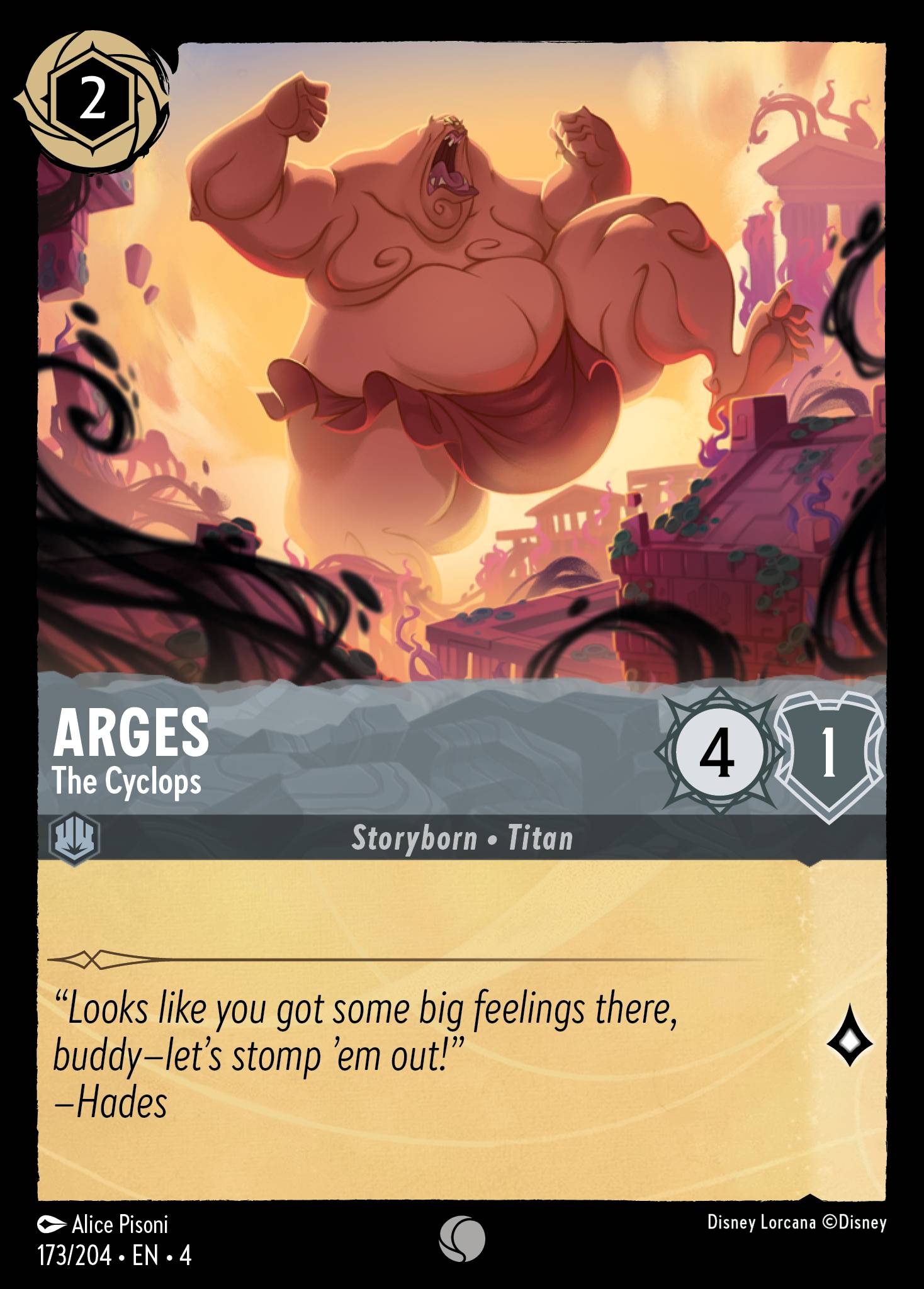 Arges - The Cyclops (English)