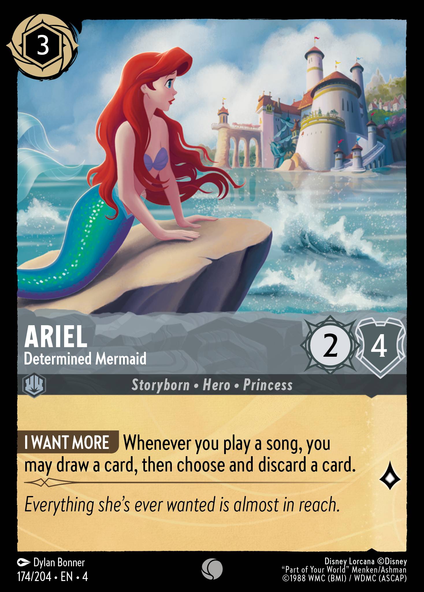Ariel - Determined Mermaid (English)