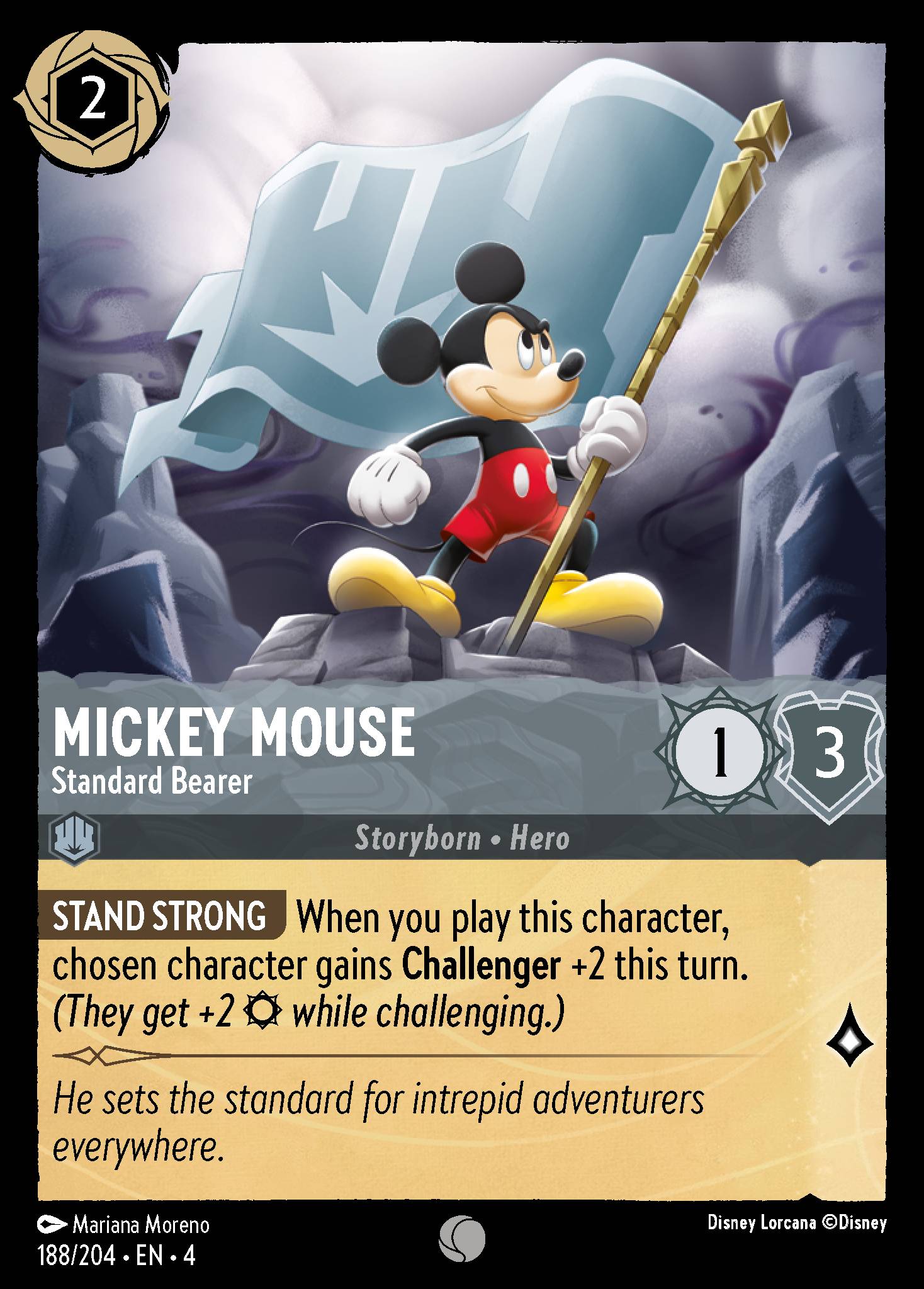 Mickey Mouse - Standard Bearer (English)
