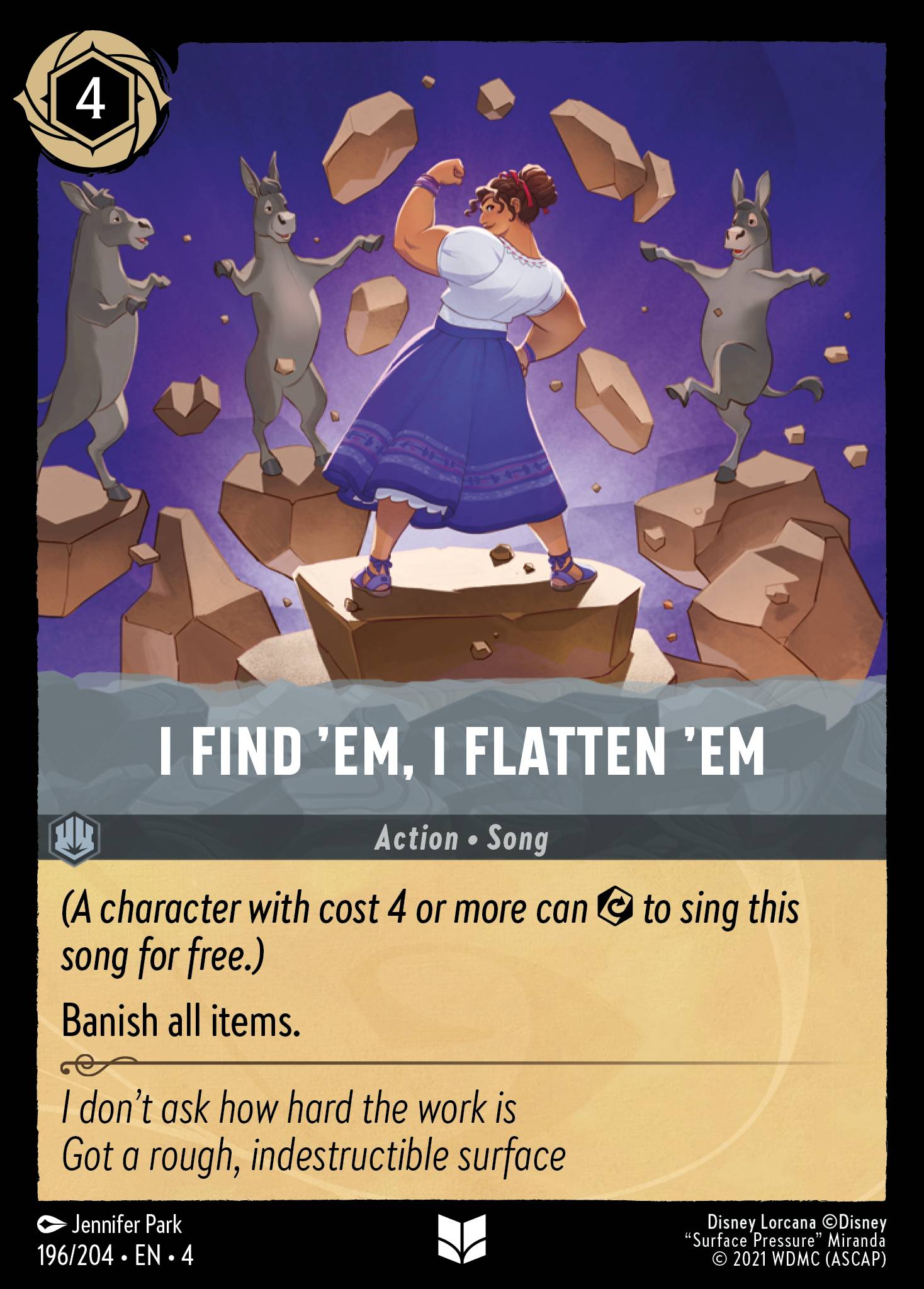 I Find 'Em, I Flatten 'Em (English)
