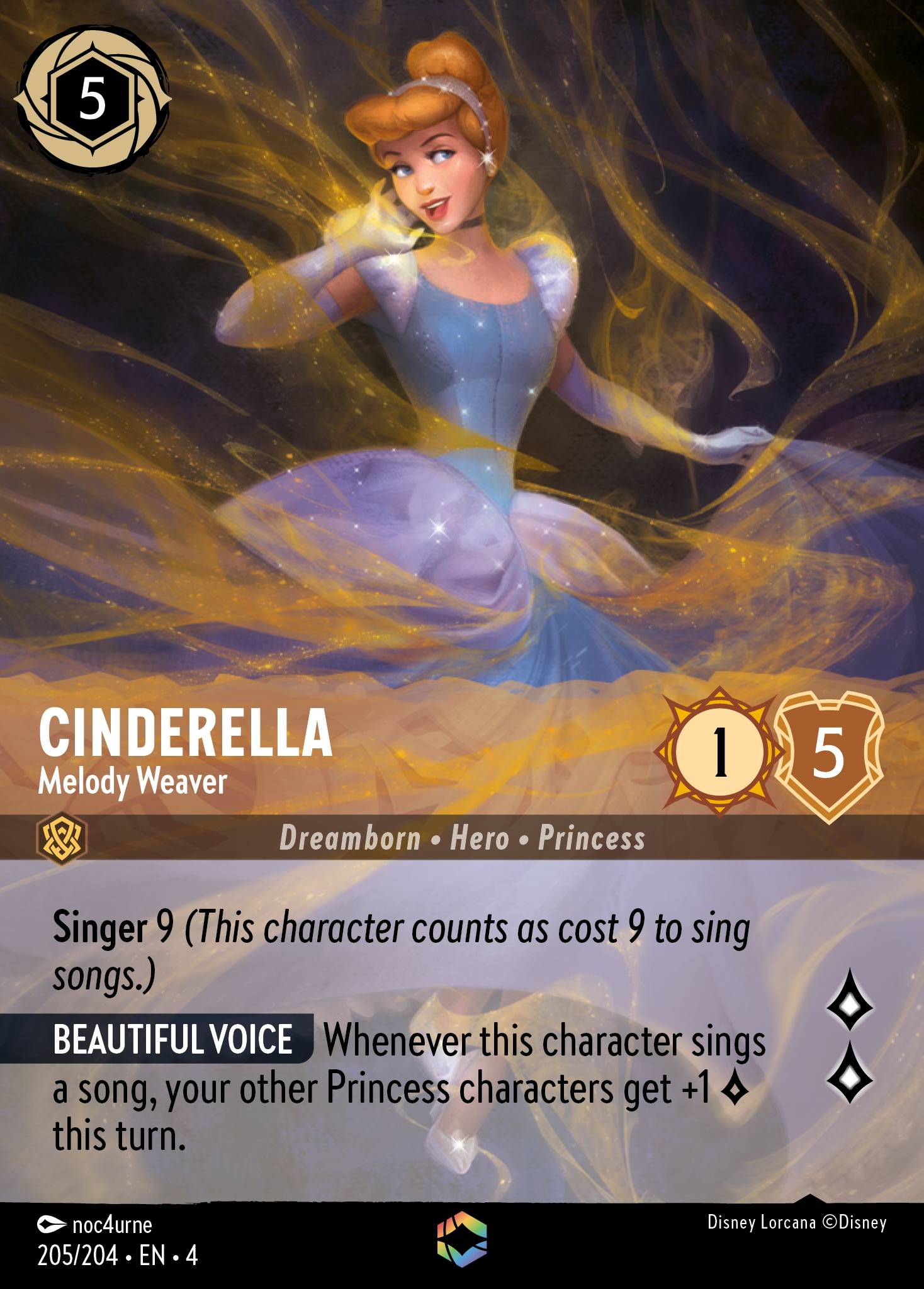 Cinderella - Melody Weaver (Enchanted) (English)