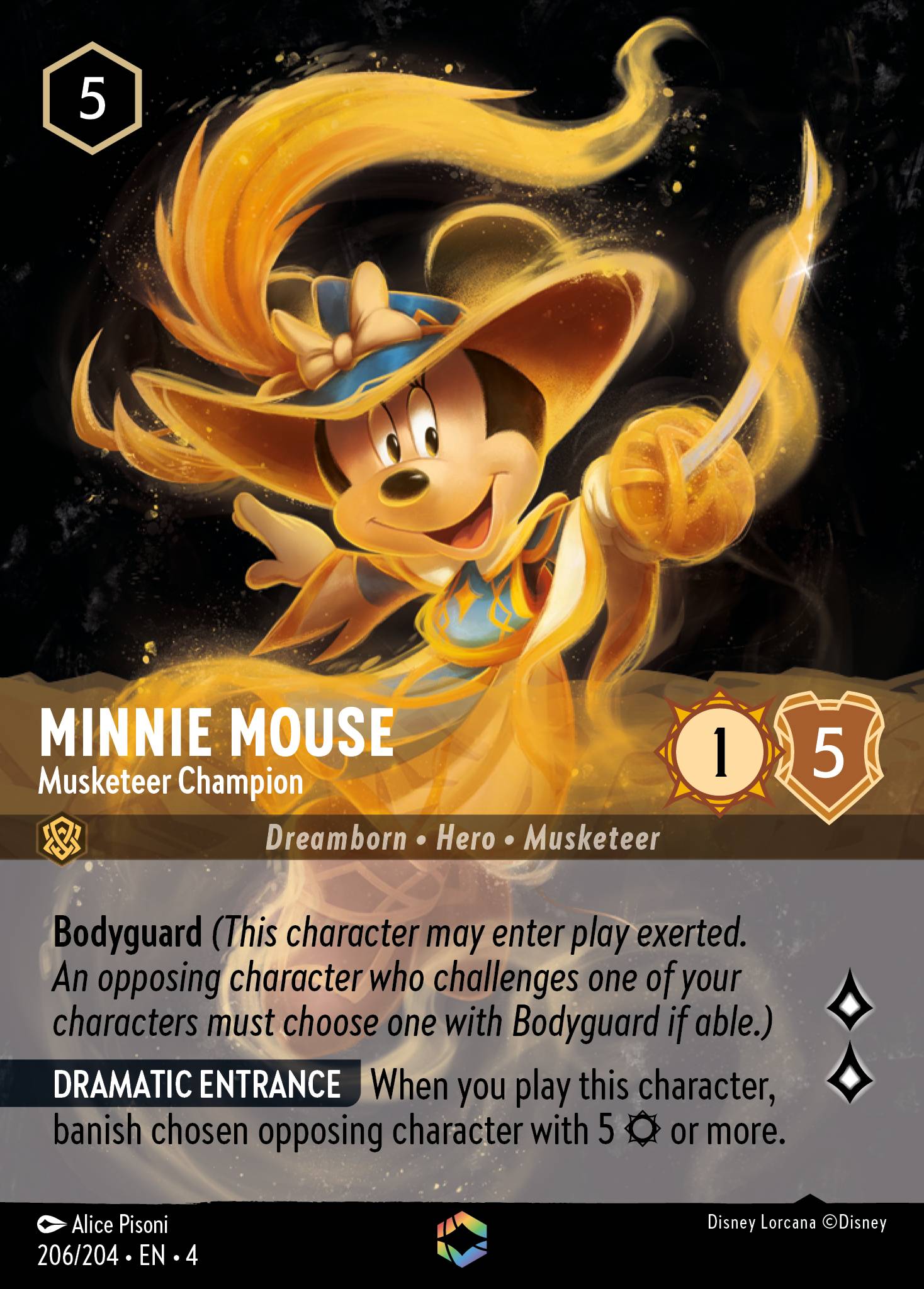Minnie Mouse - Musketeer Champion (Enchanted) (English)
