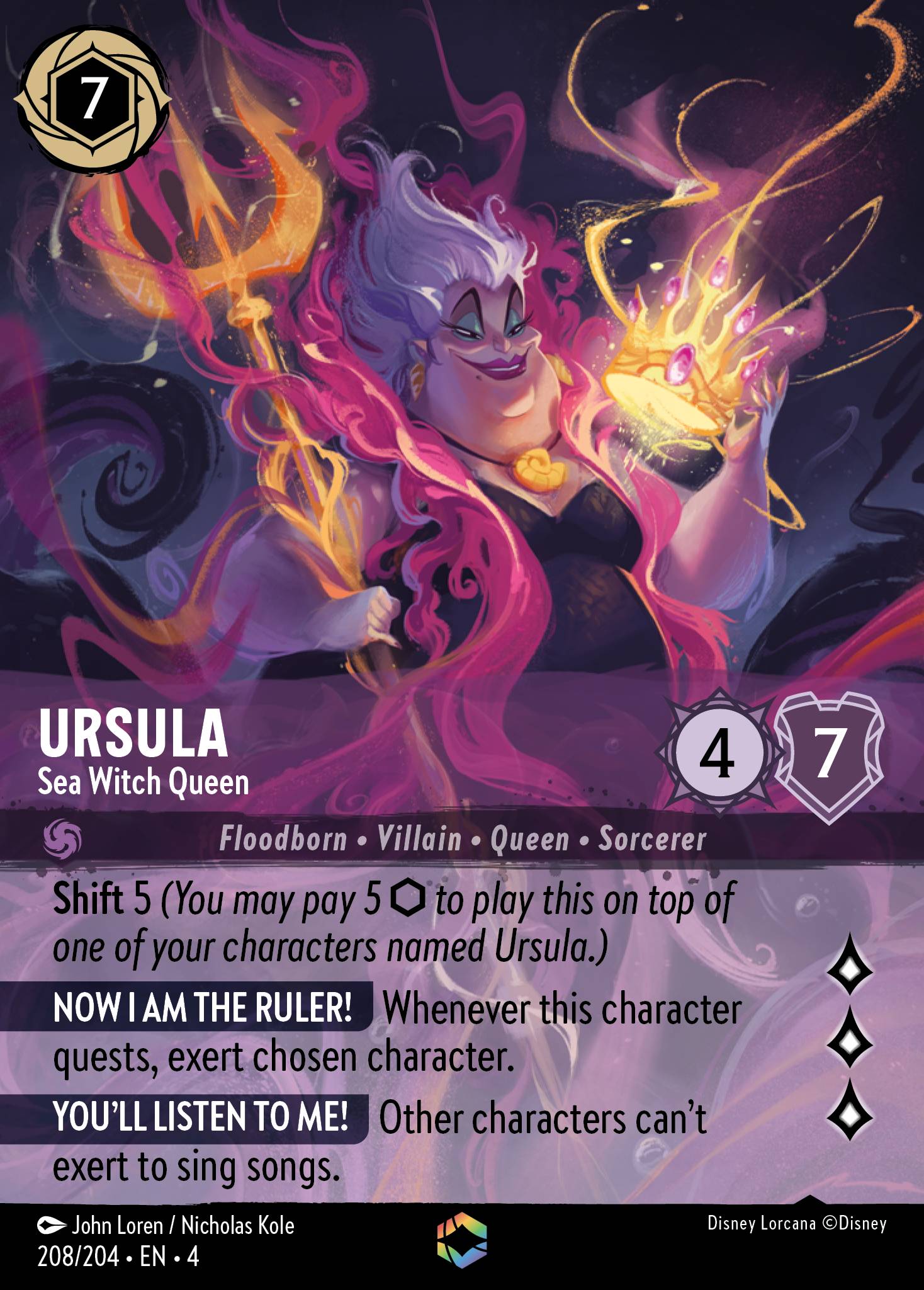 Ursula - Sea Witch Queen (Enchanted) (English)