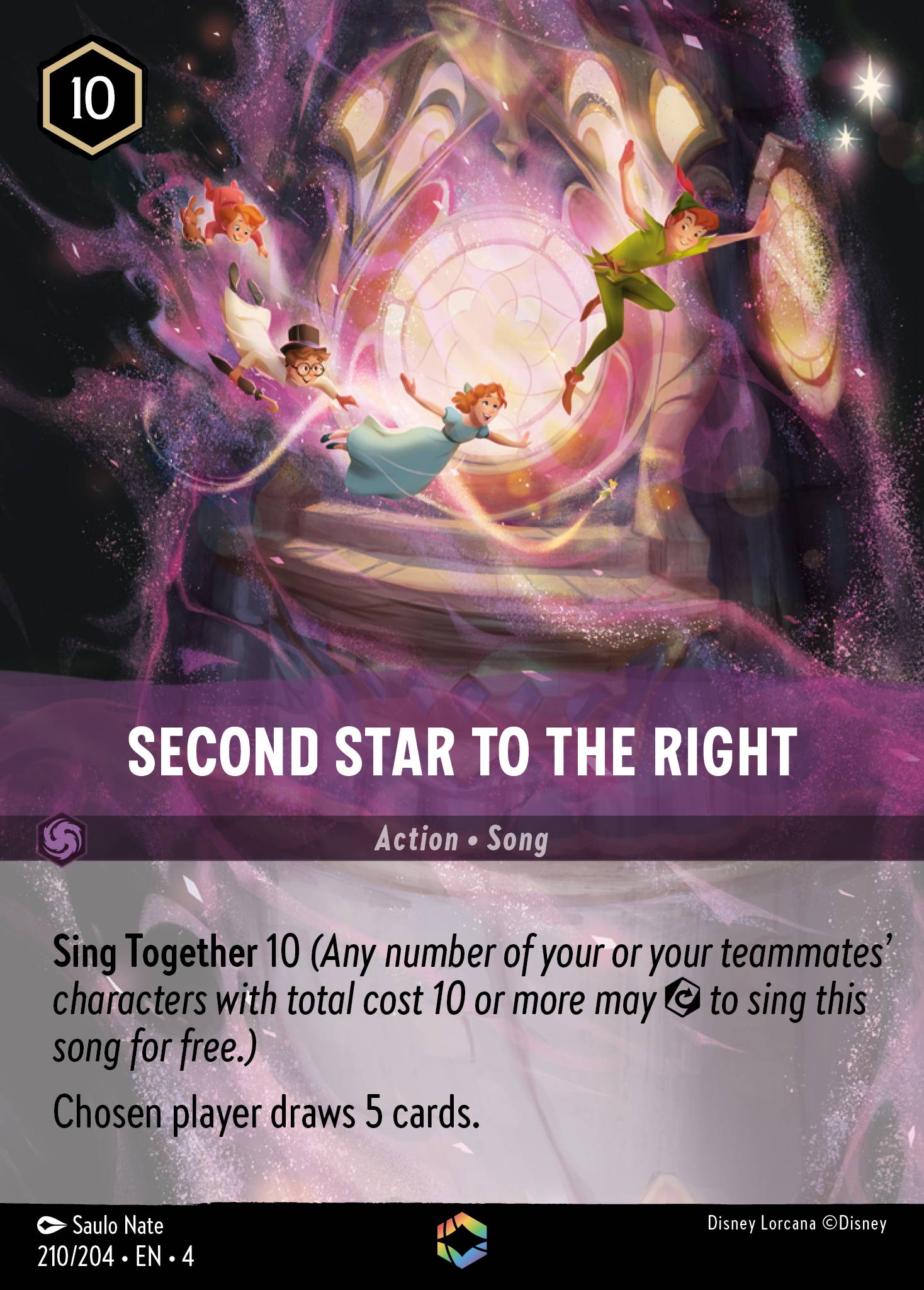 Second Star to the Right (Enchanted) (English)