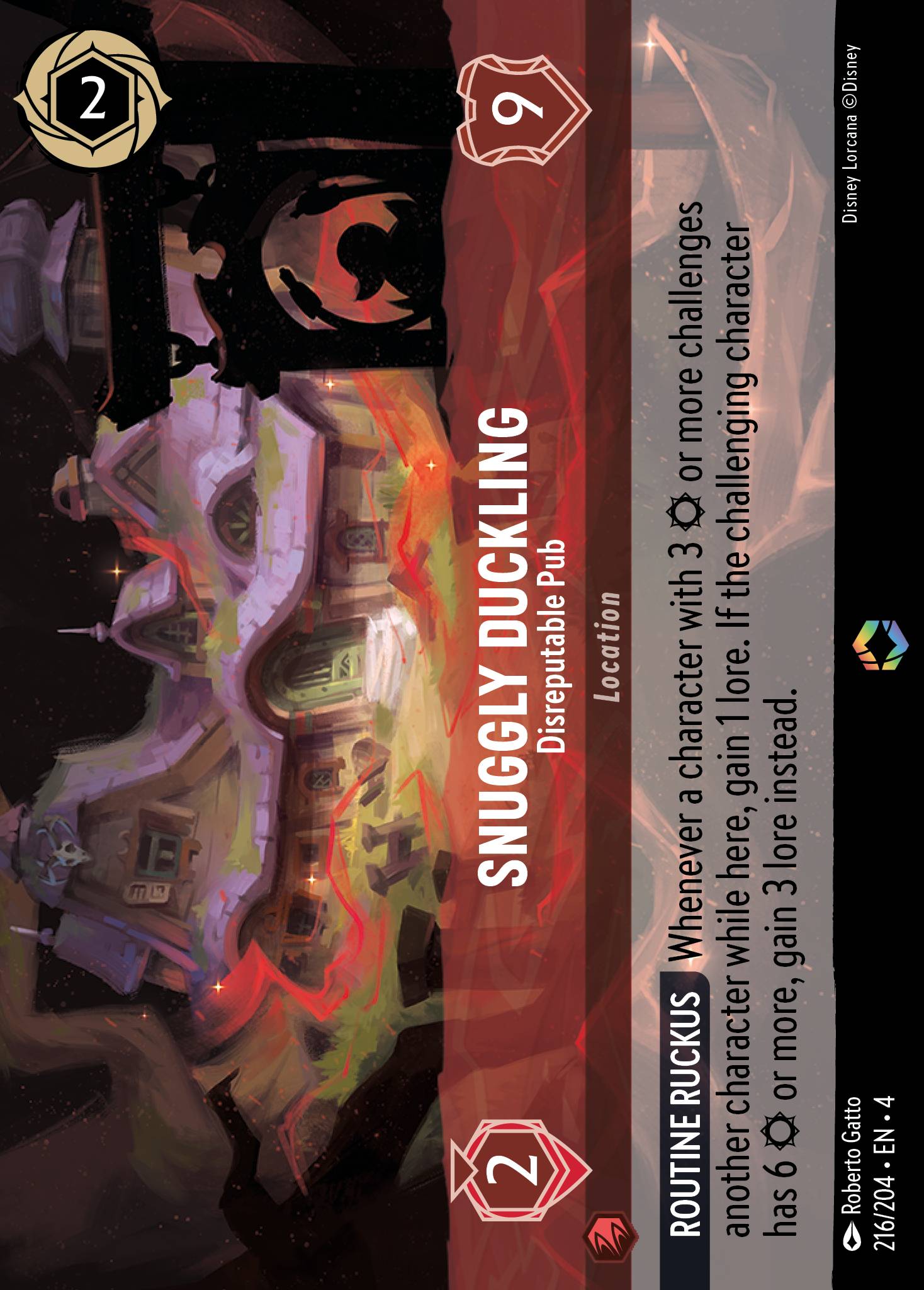 Snuggly Duckling - Disreputable Pub (Enchanted) (English)