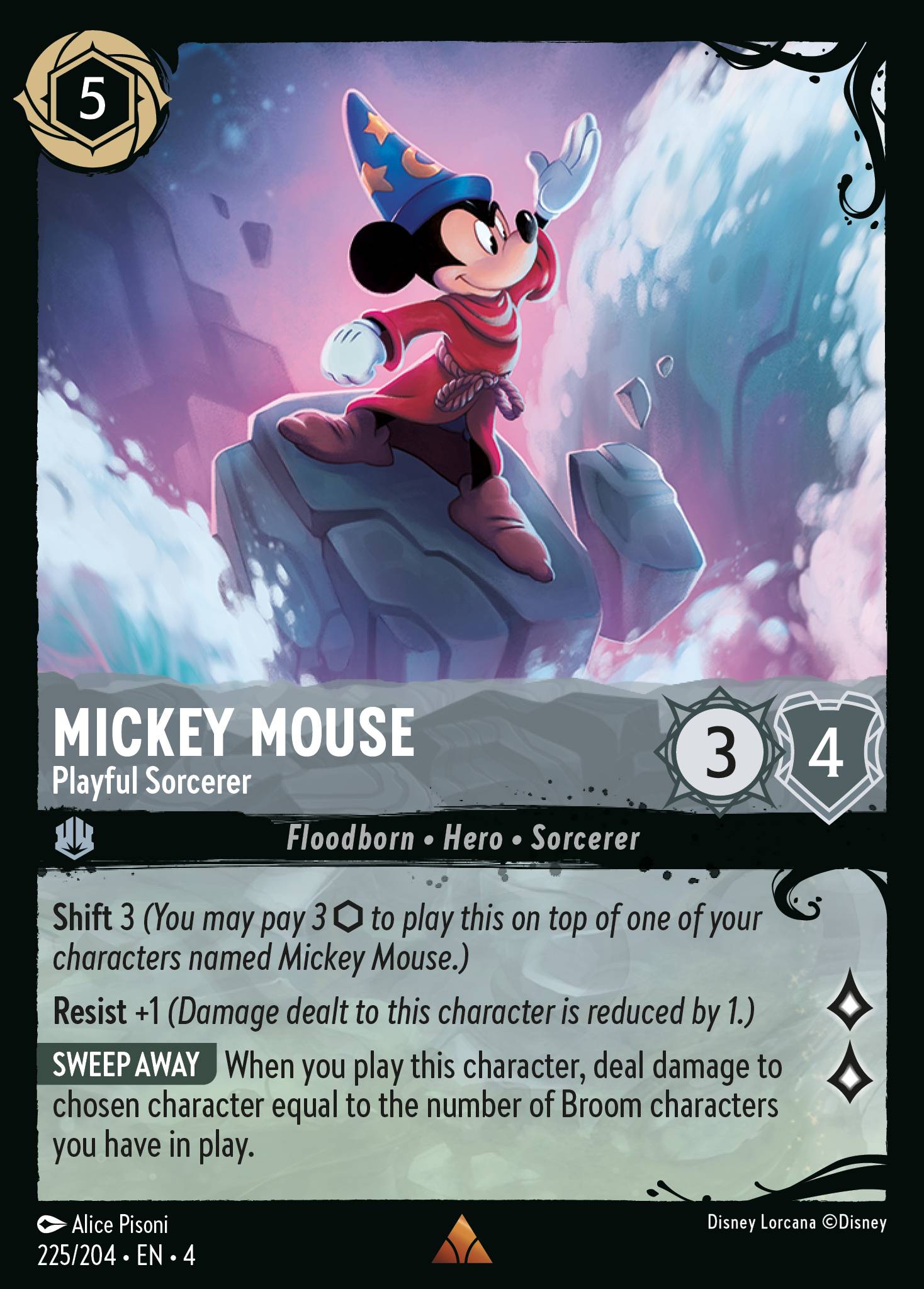 Mickey Mouse - Playful Sorcerer (English)