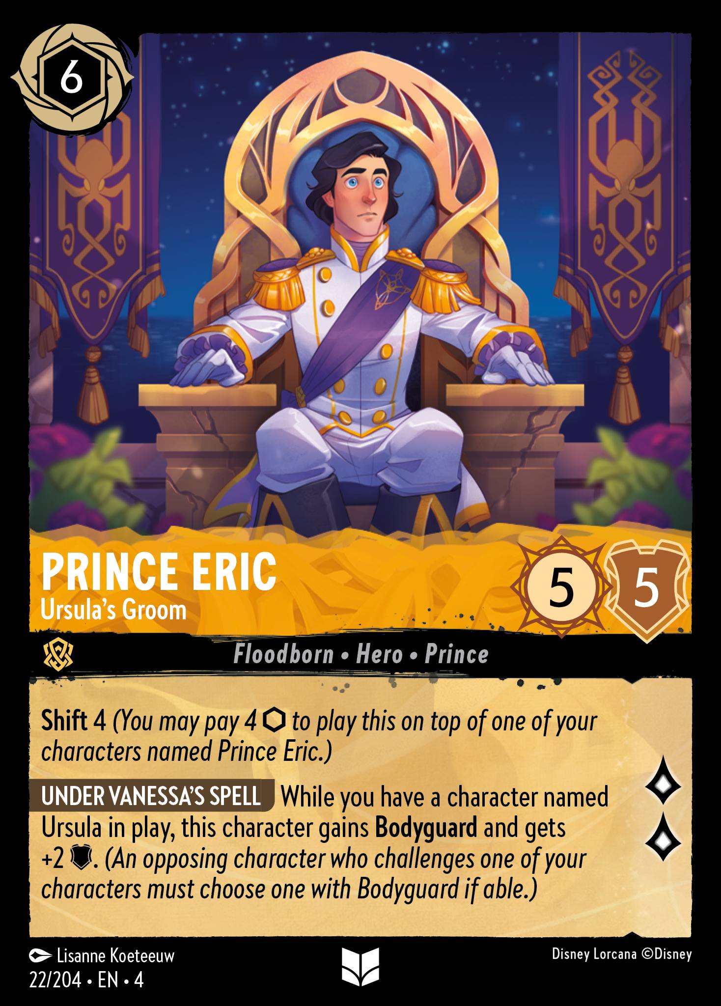 Prince Eric - Ursula's Groom (English)
