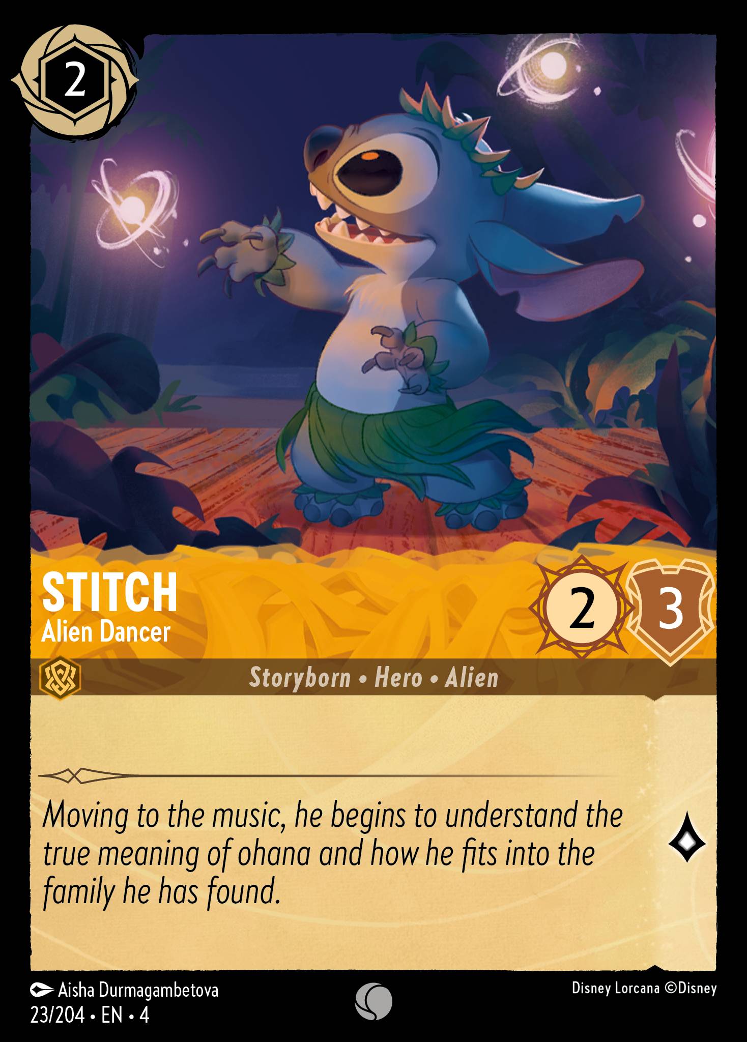Stitch - Alien Dancer (English)