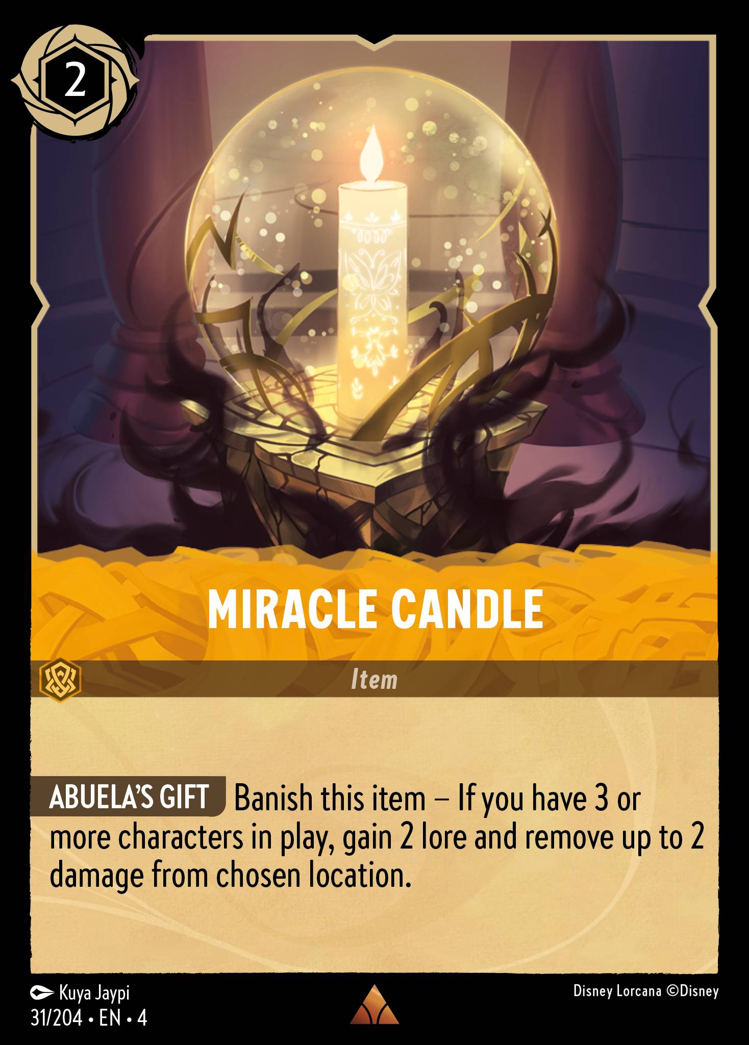 Miracle Candle (English)