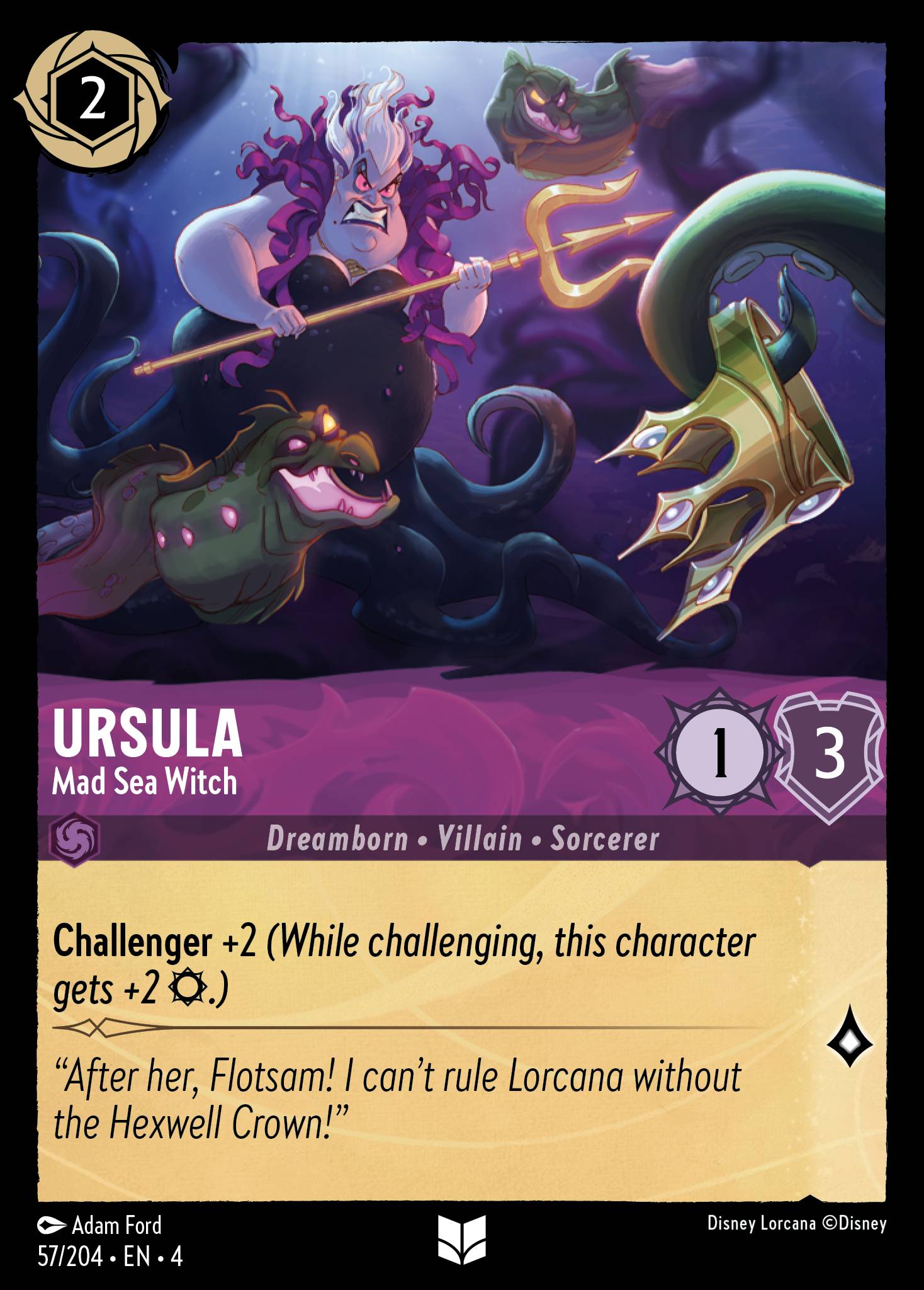 Ursula - Mad Sea Witch (English)