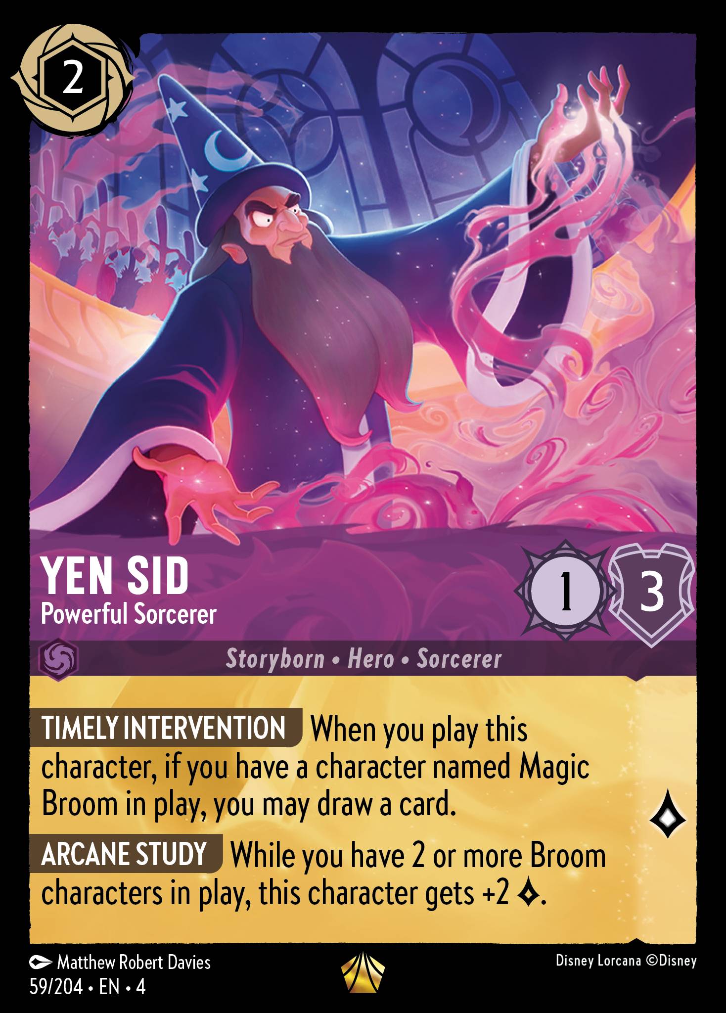 Yen Sid - Powerful Sorcerer (Legendary) (English)