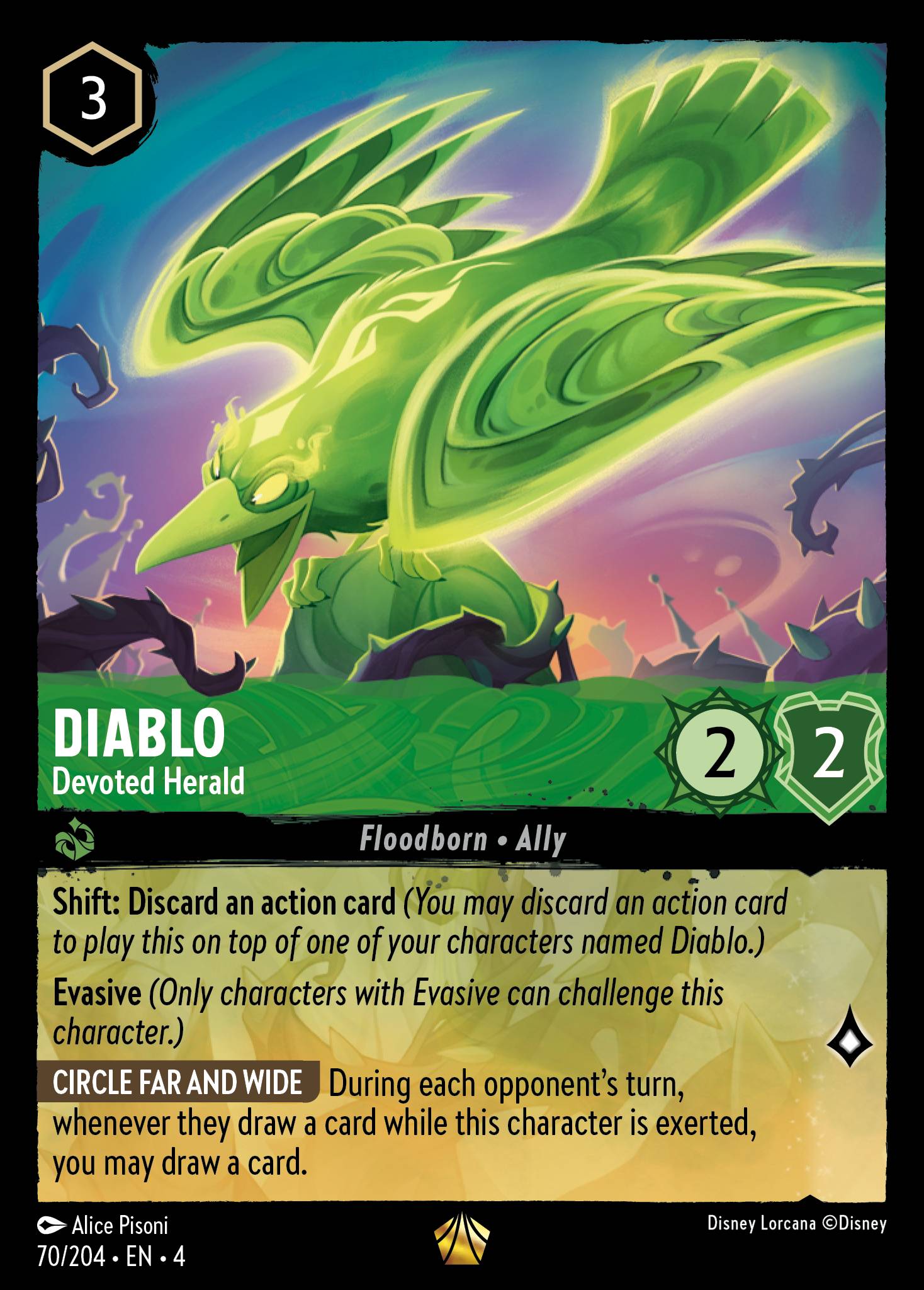Diablo - Devoted Herald (Legendary) (English)