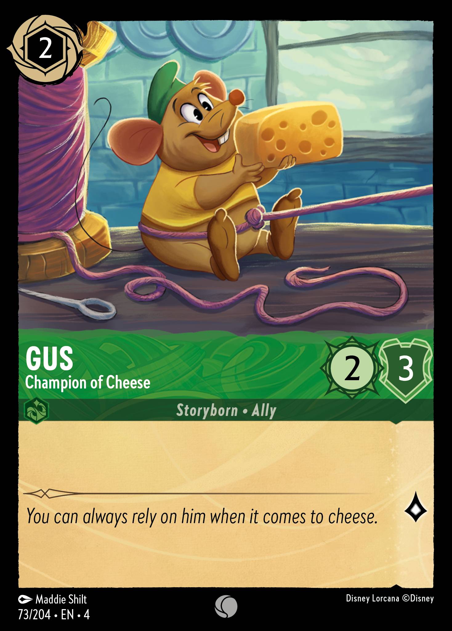 Gus - Champion of Cheese (English)