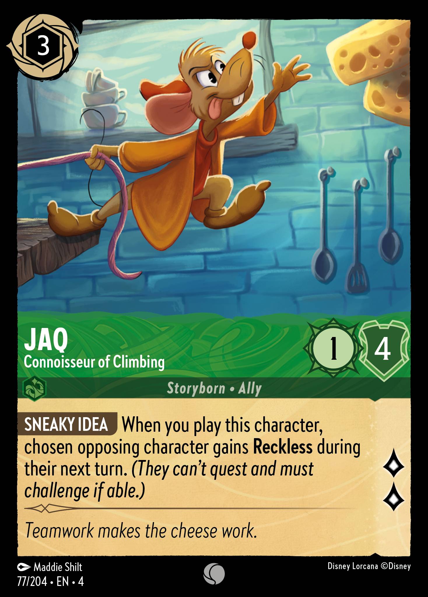 Jaq - Connoisseur of Climbing (English)