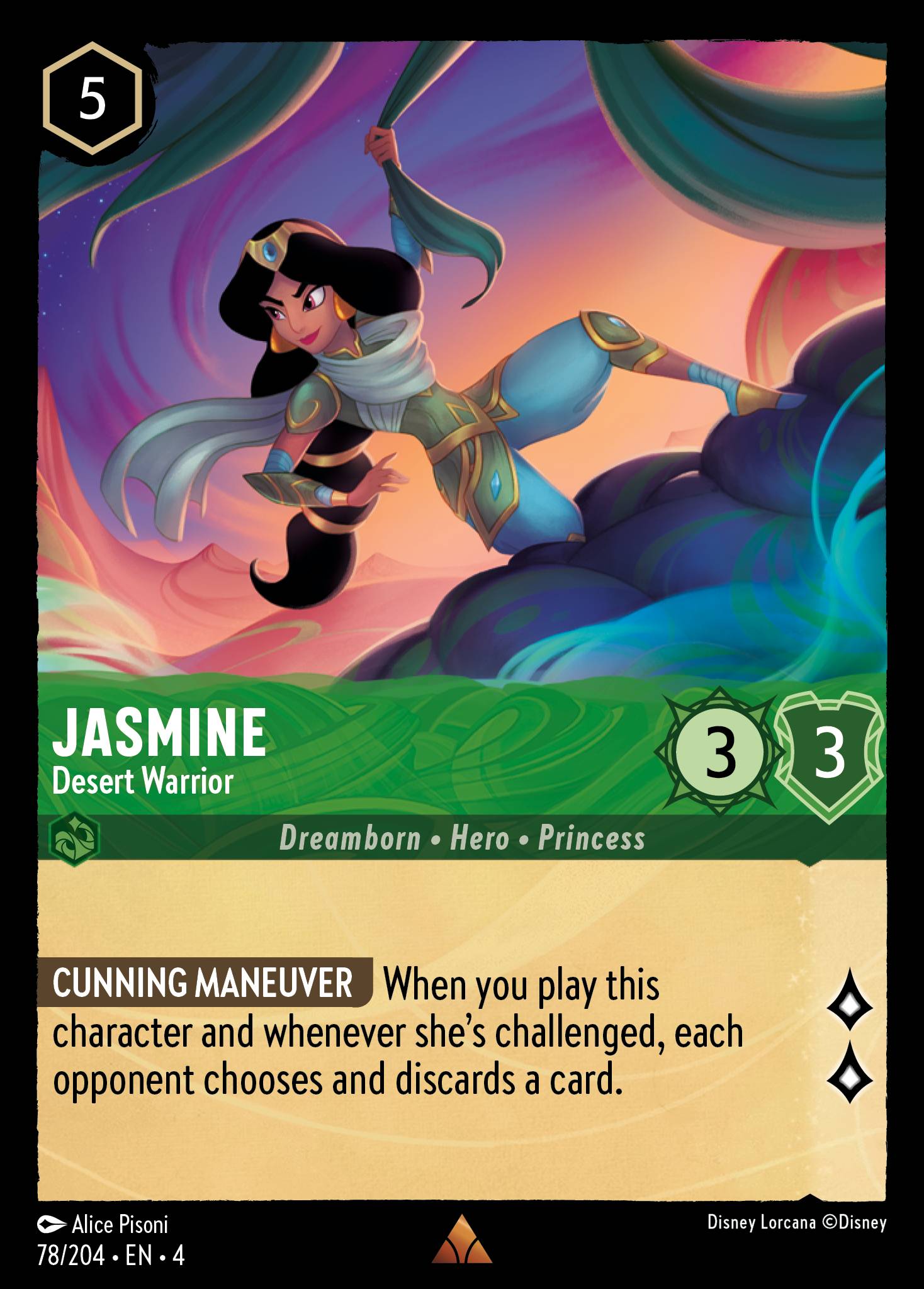 Jasmine - Desert Warrior (English)