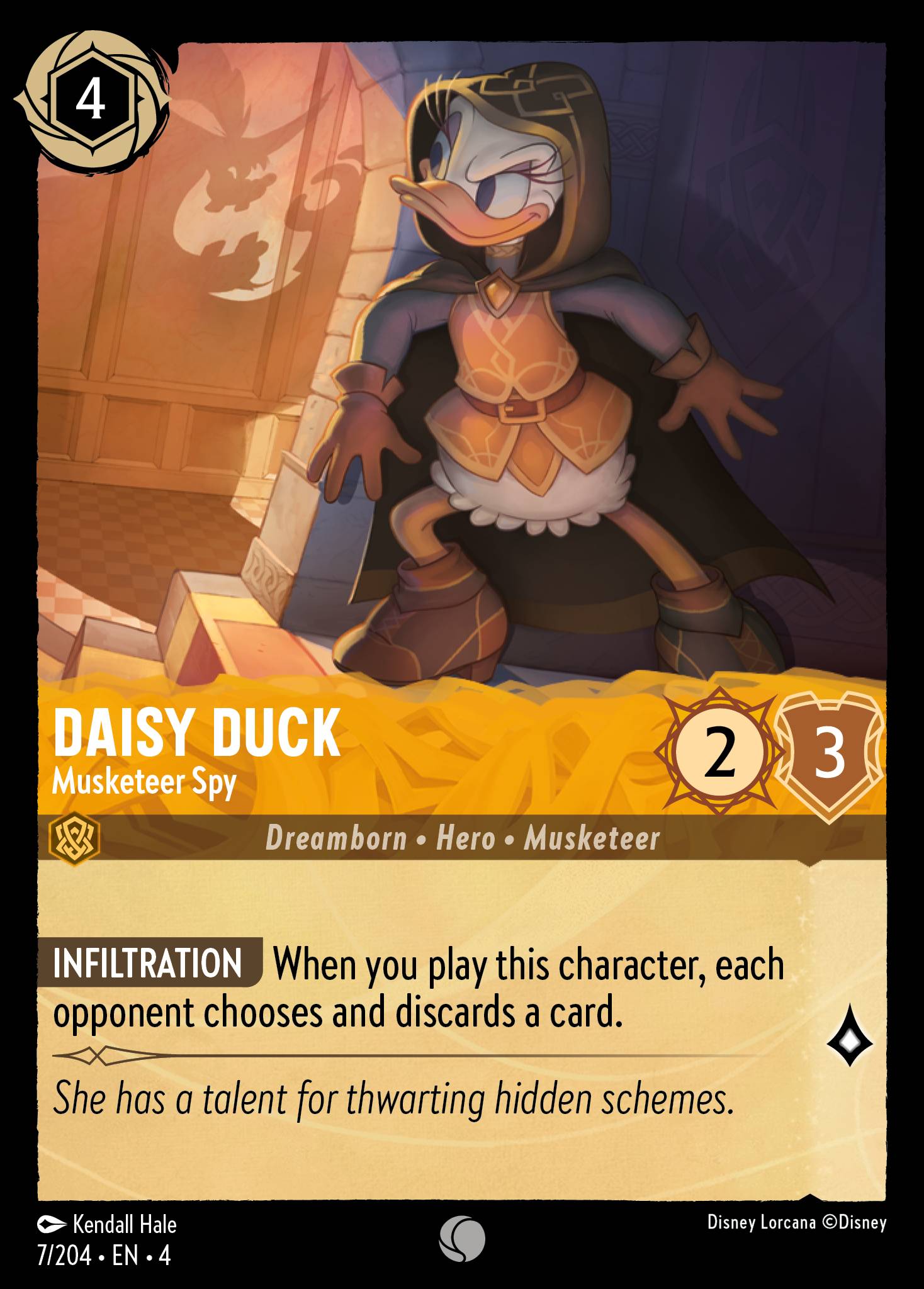 Daisy Duck - Musketeer Spy (English)