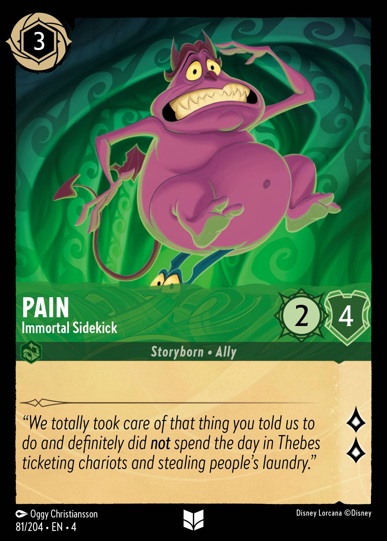 Pain - Immortal Sidekick (English)