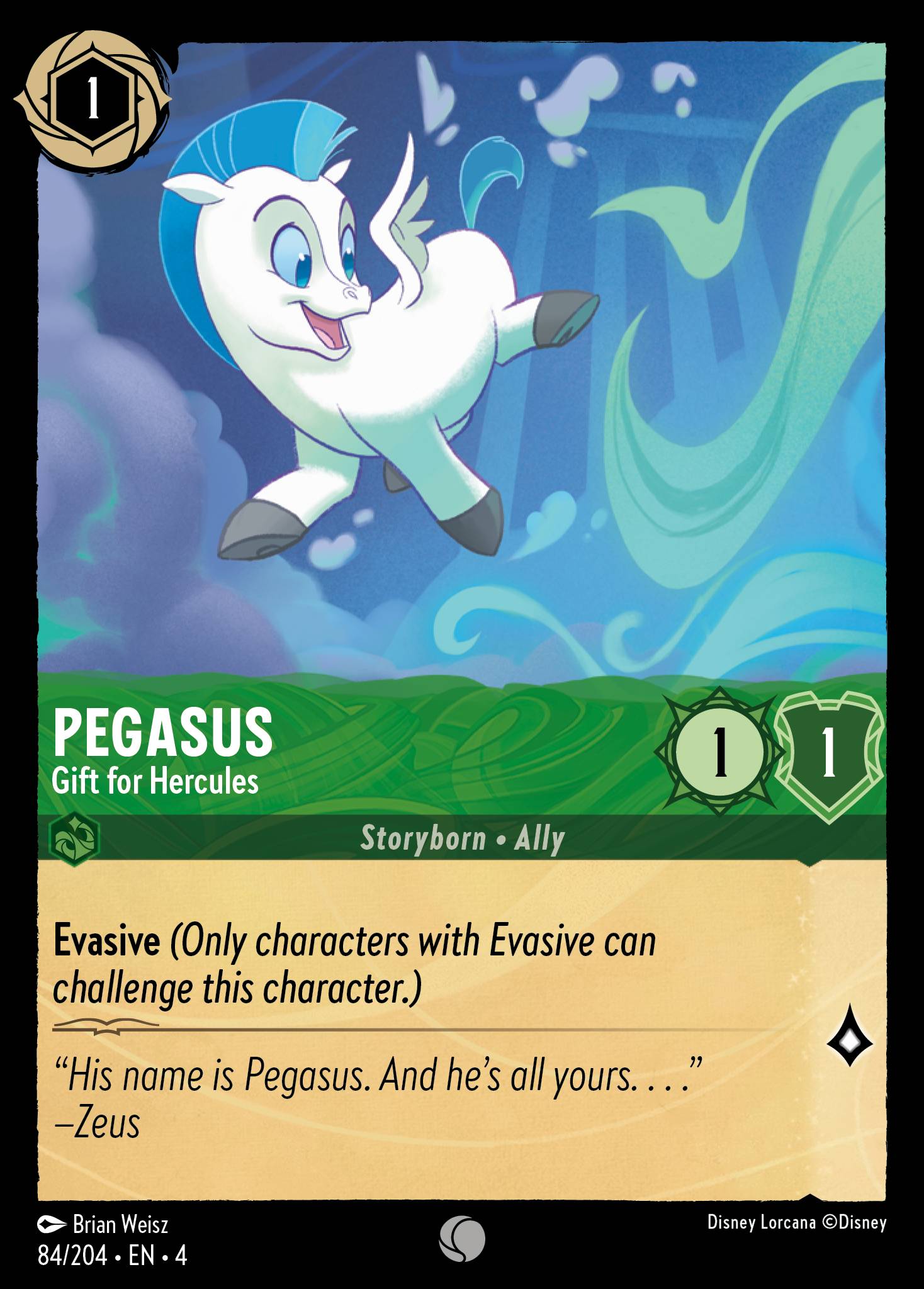 Pegasus - Gift for Hercules (English)