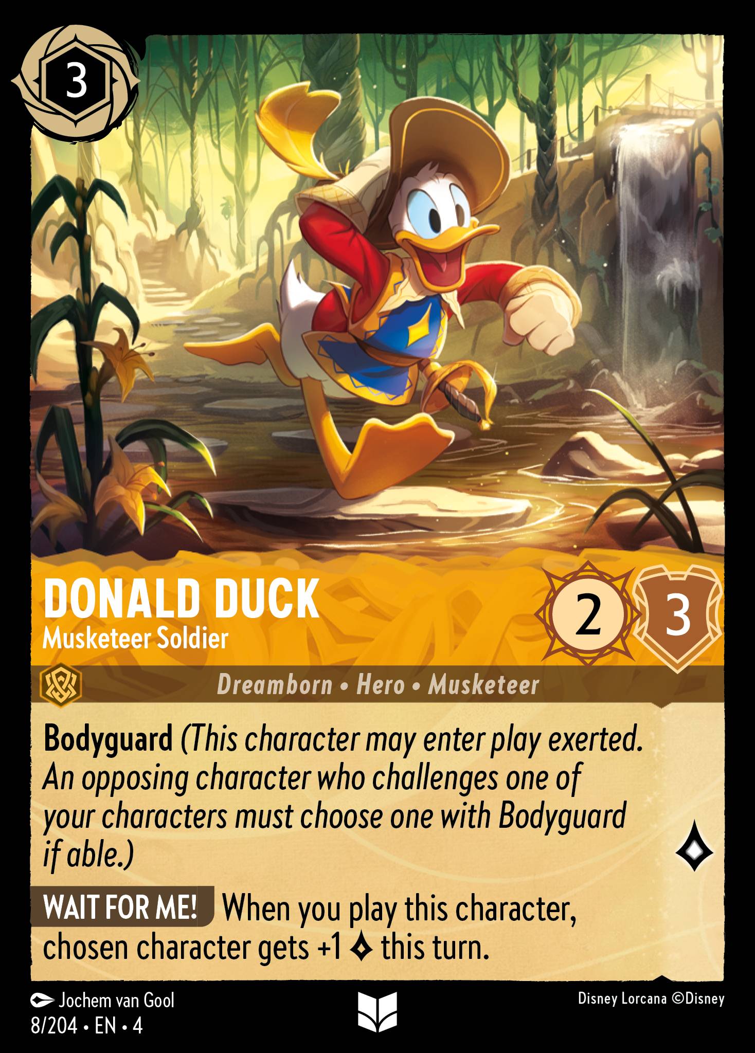 Donald Duck - Musketeer Soldier (English)
