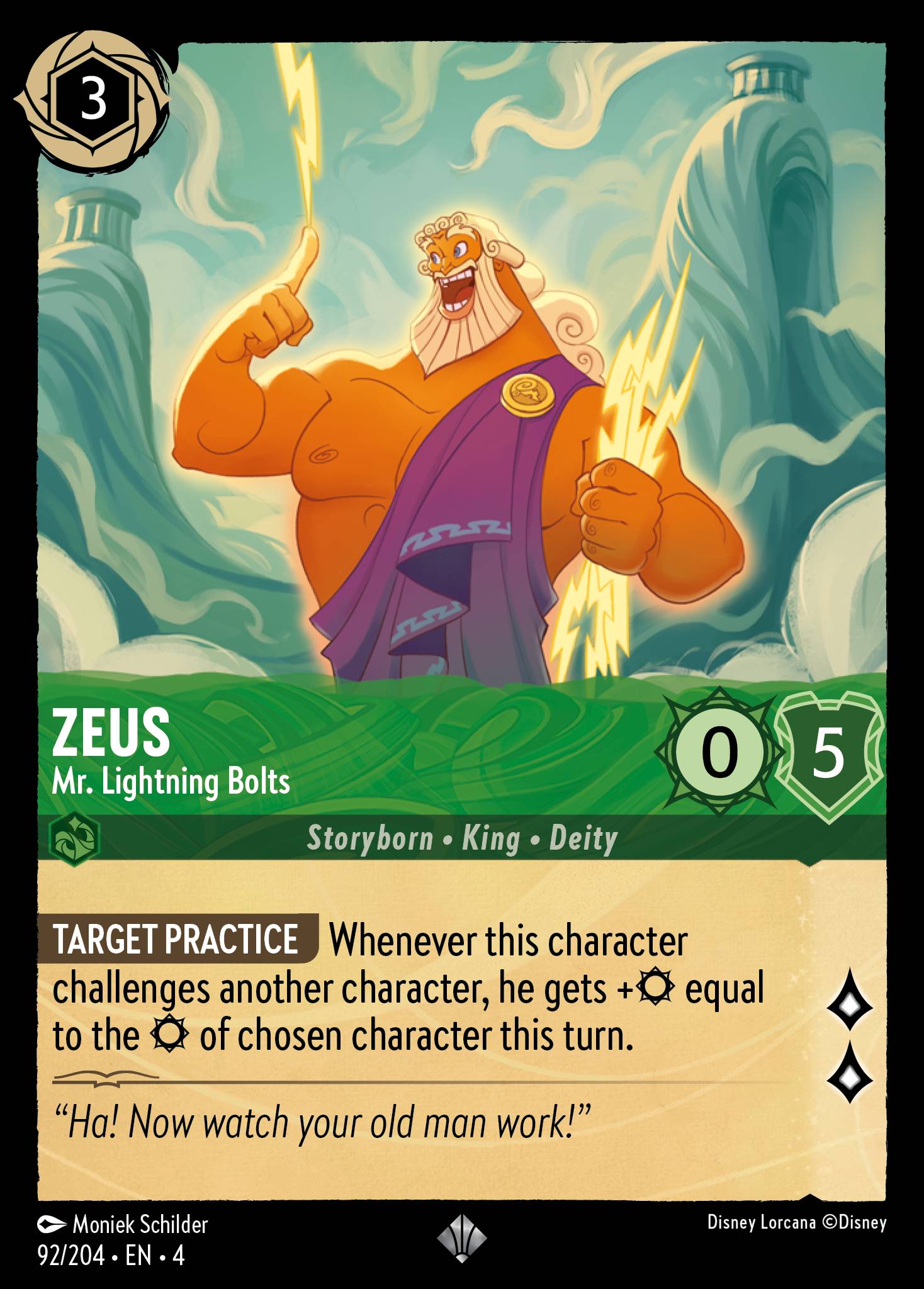 Zeus - Mr. Lightning Bolts (English)
