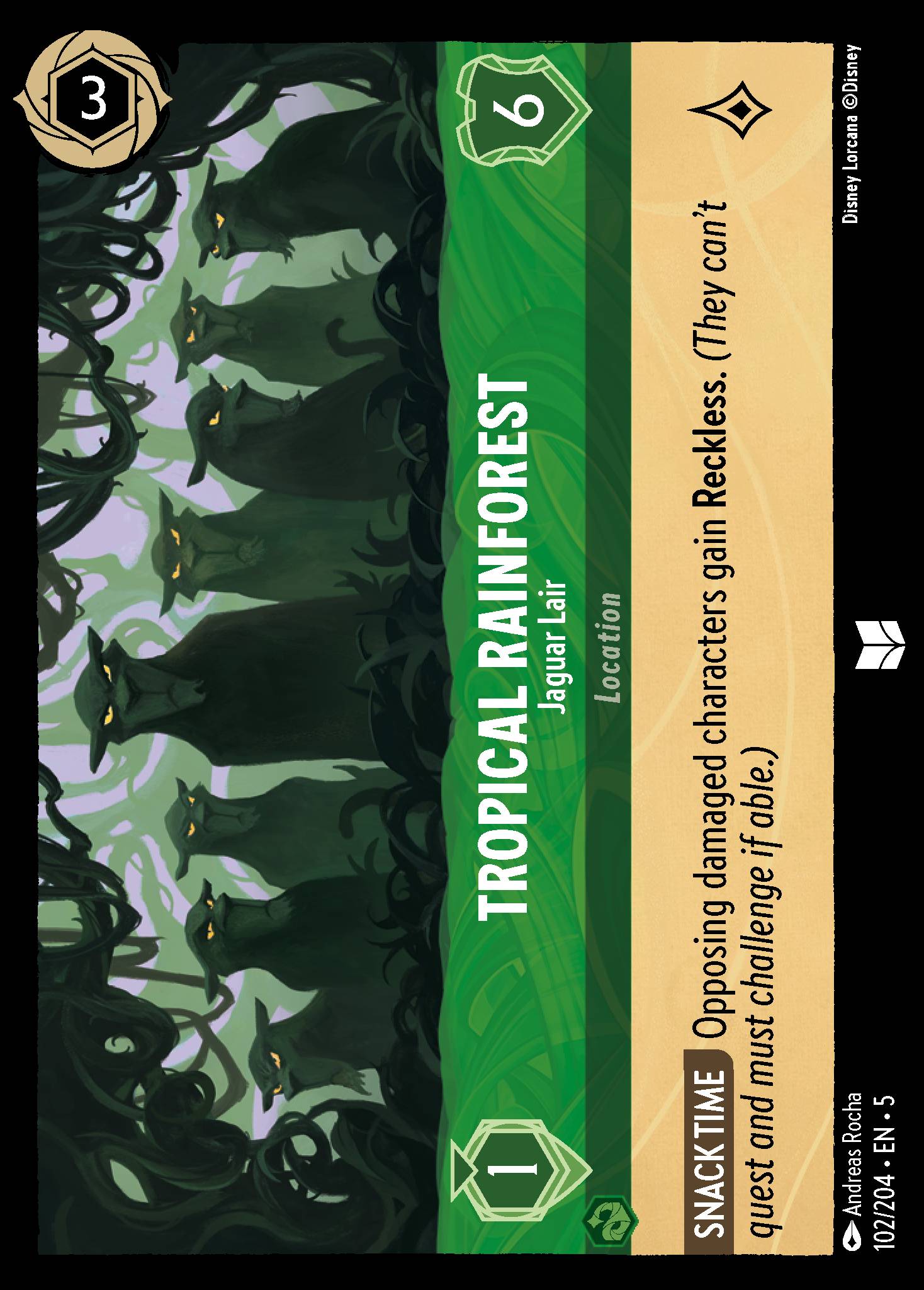 Tropical Rainforest - Jaguar Lair (English)