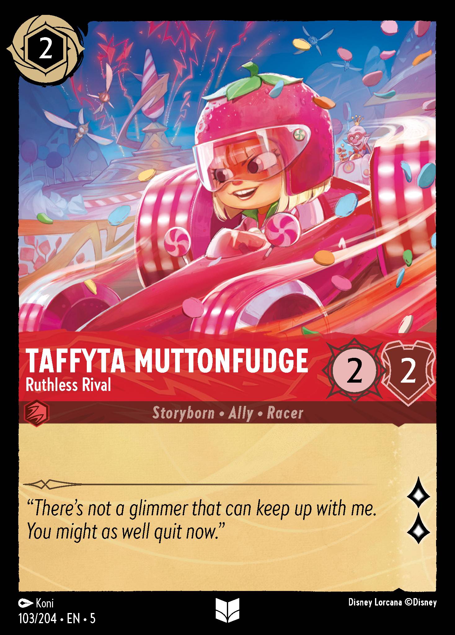 Taffyta Muttonfudge - Ruthless Rival (English)