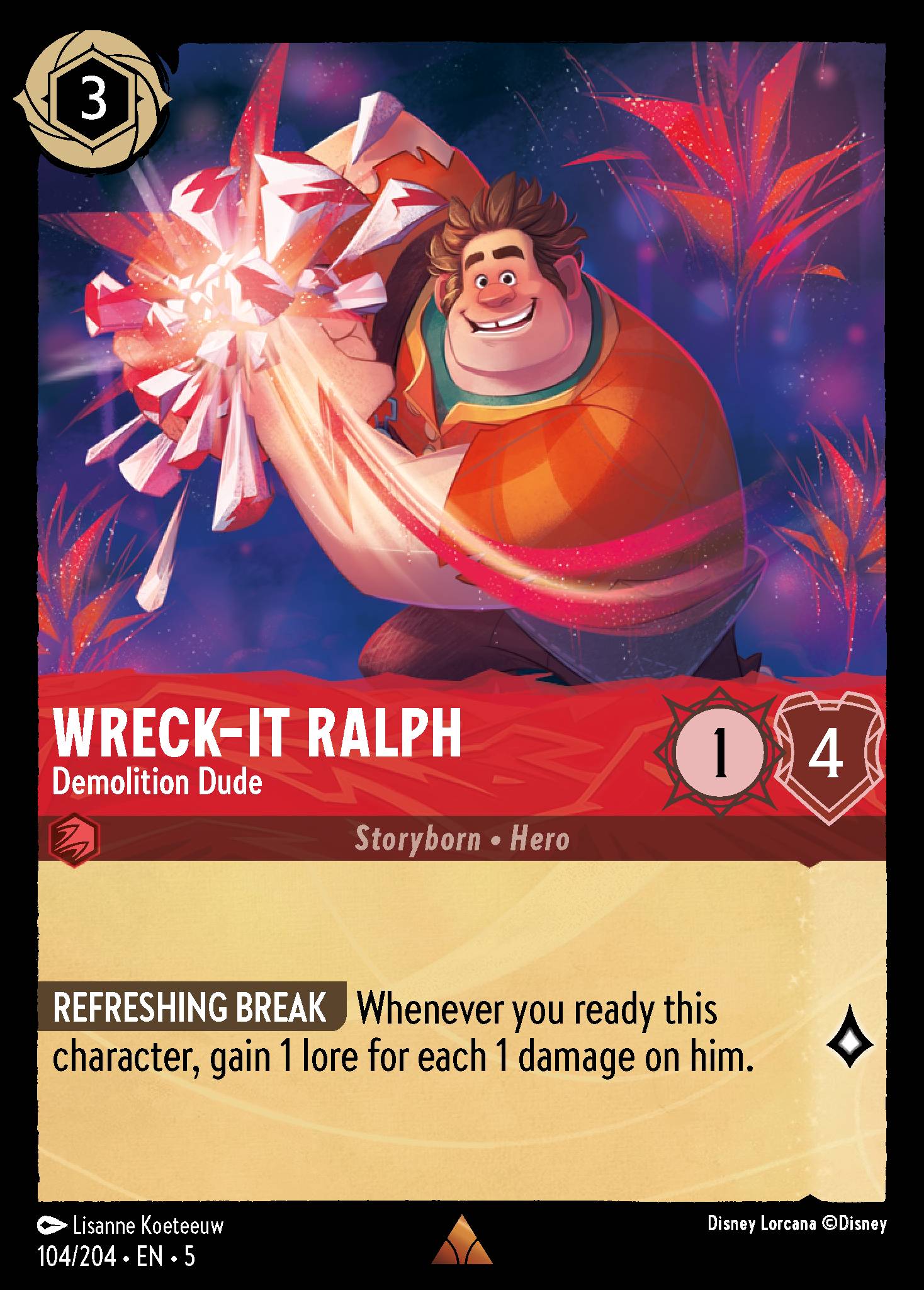 Wreck-It Ralph - Demolition Dude (English)