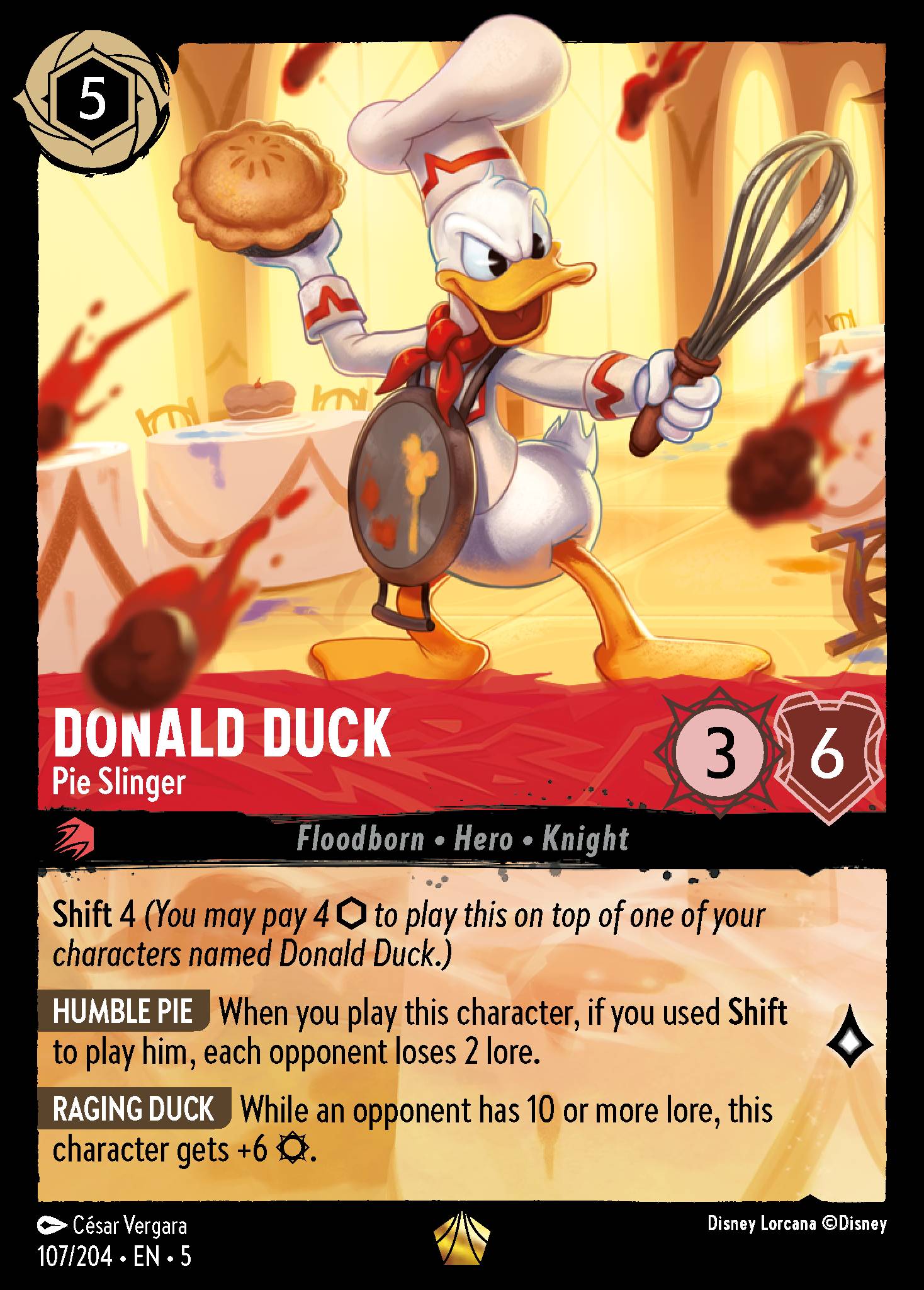 Donald Duck - Pie Slinger (Legendary) (English)