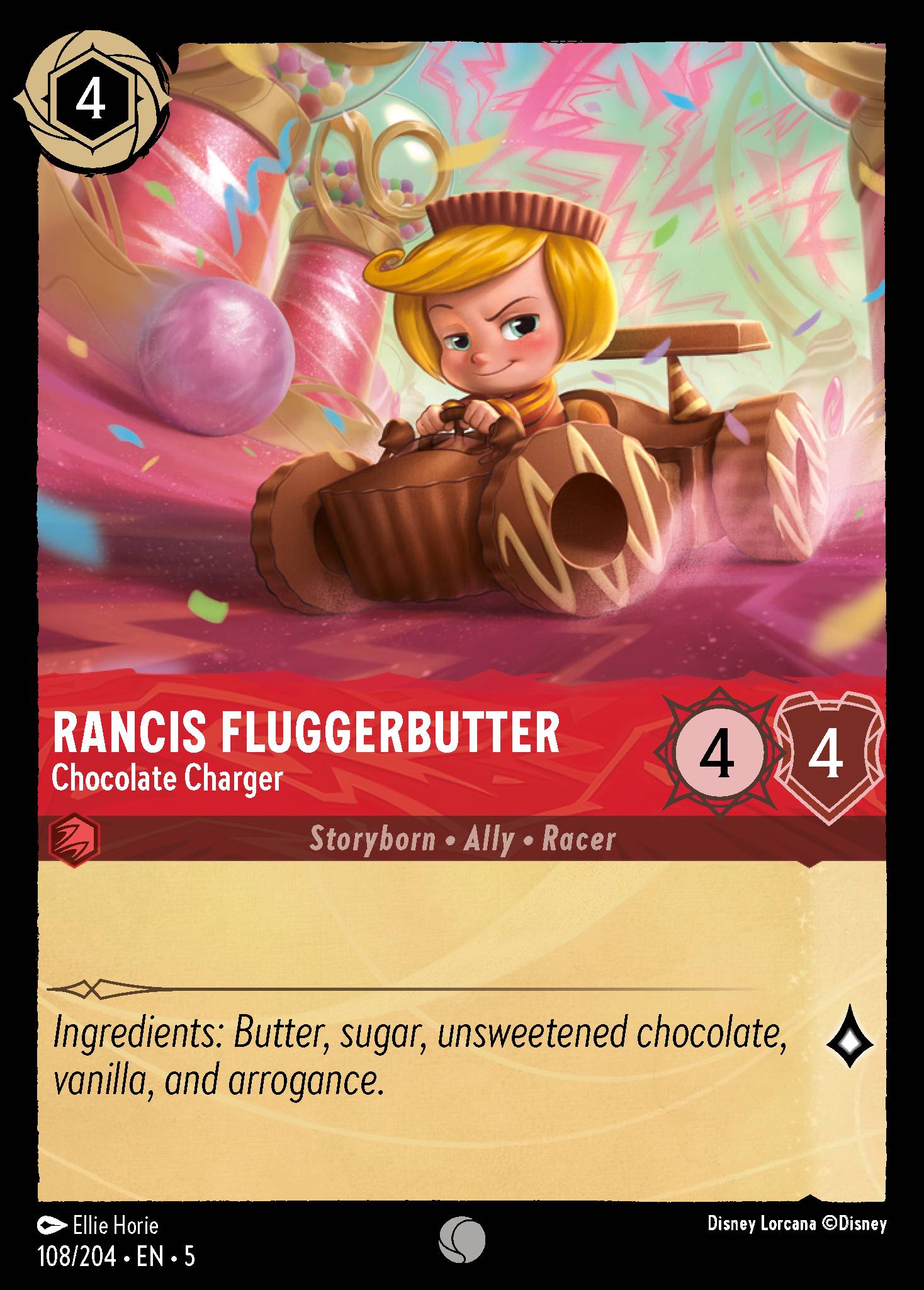 Rancis Fluggerbutter - Chocolate Charger (English)