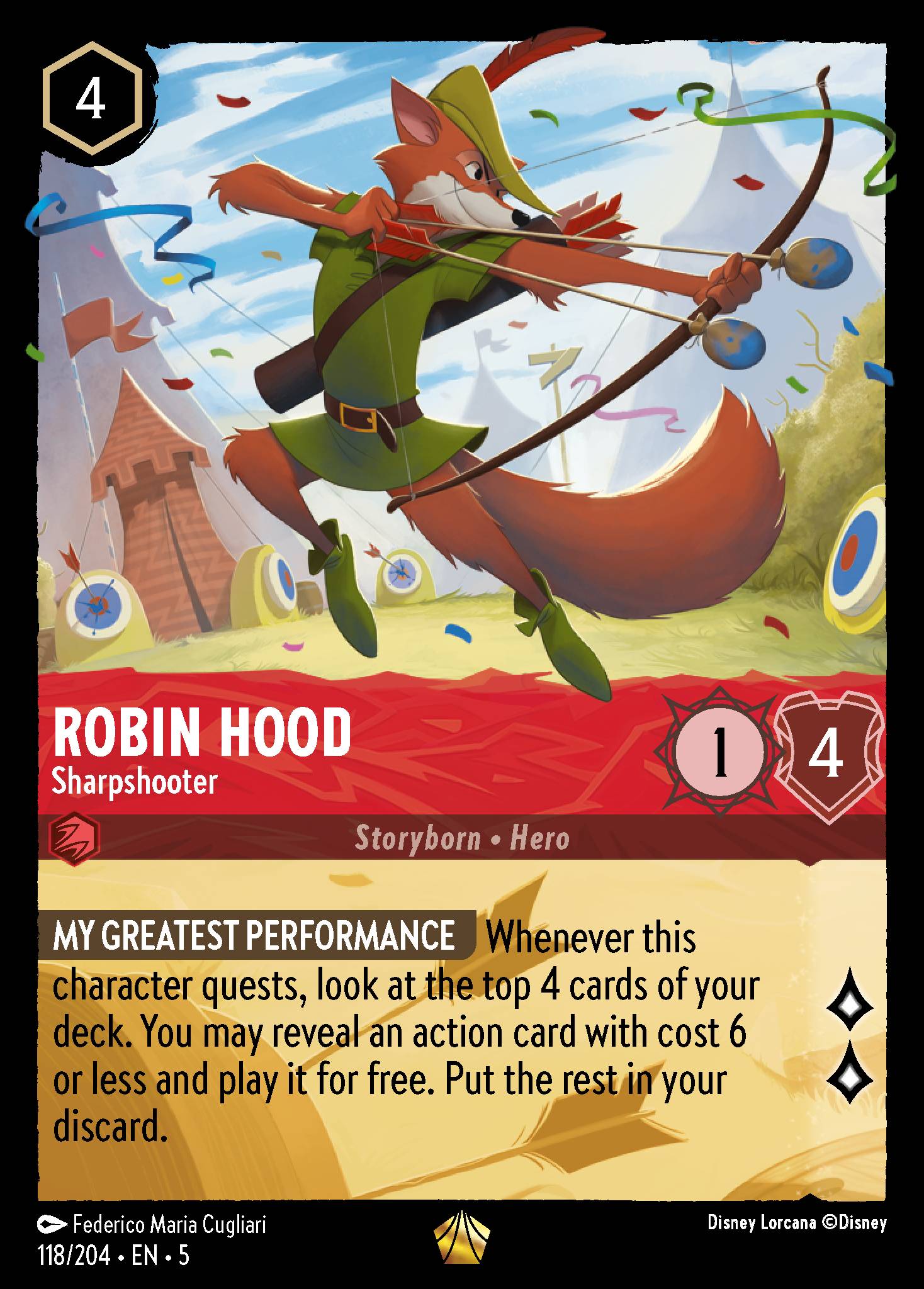 Robin Hood - Sharpshooter (Legendary) (English)