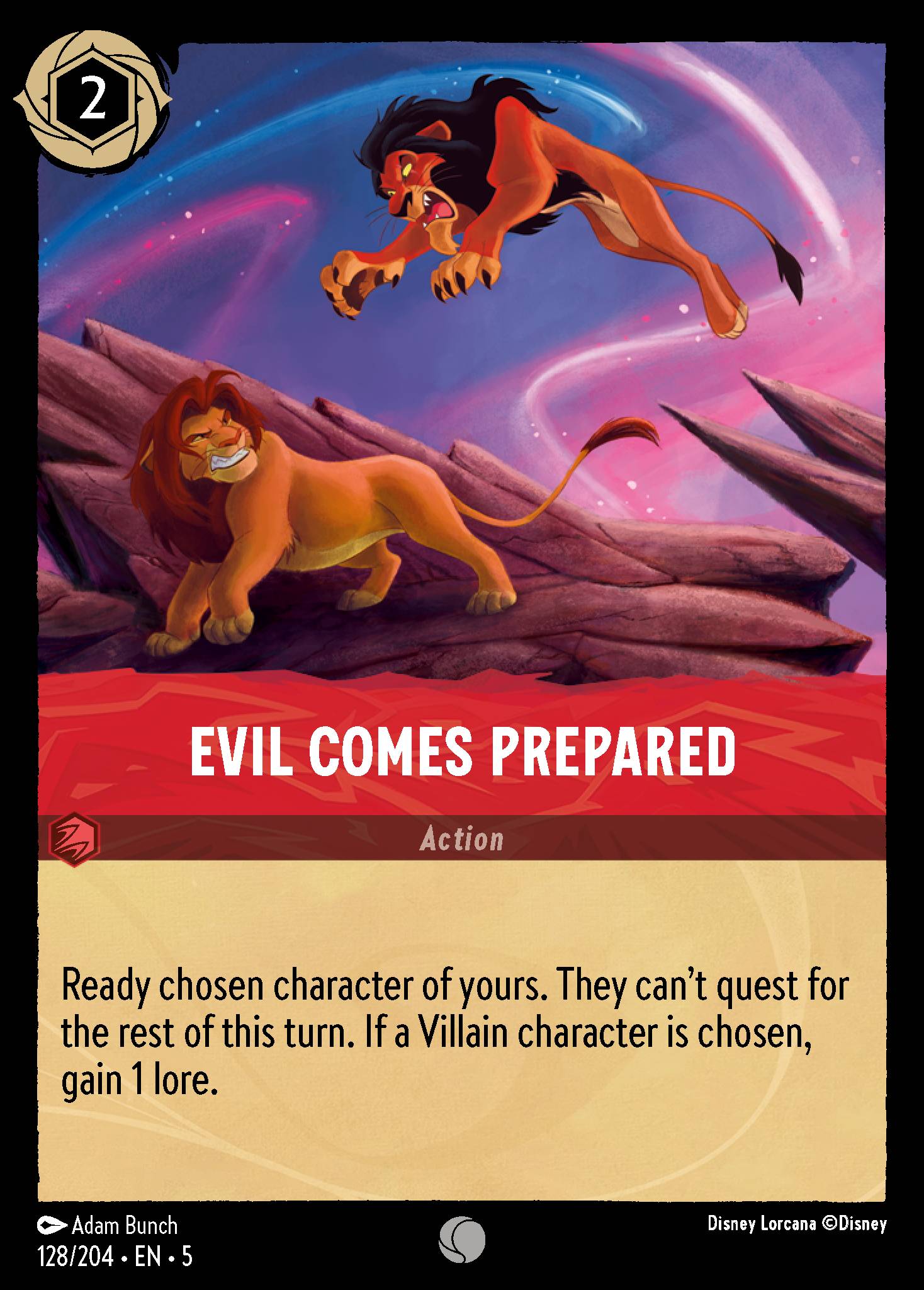 Evil Comes Prepared (English)