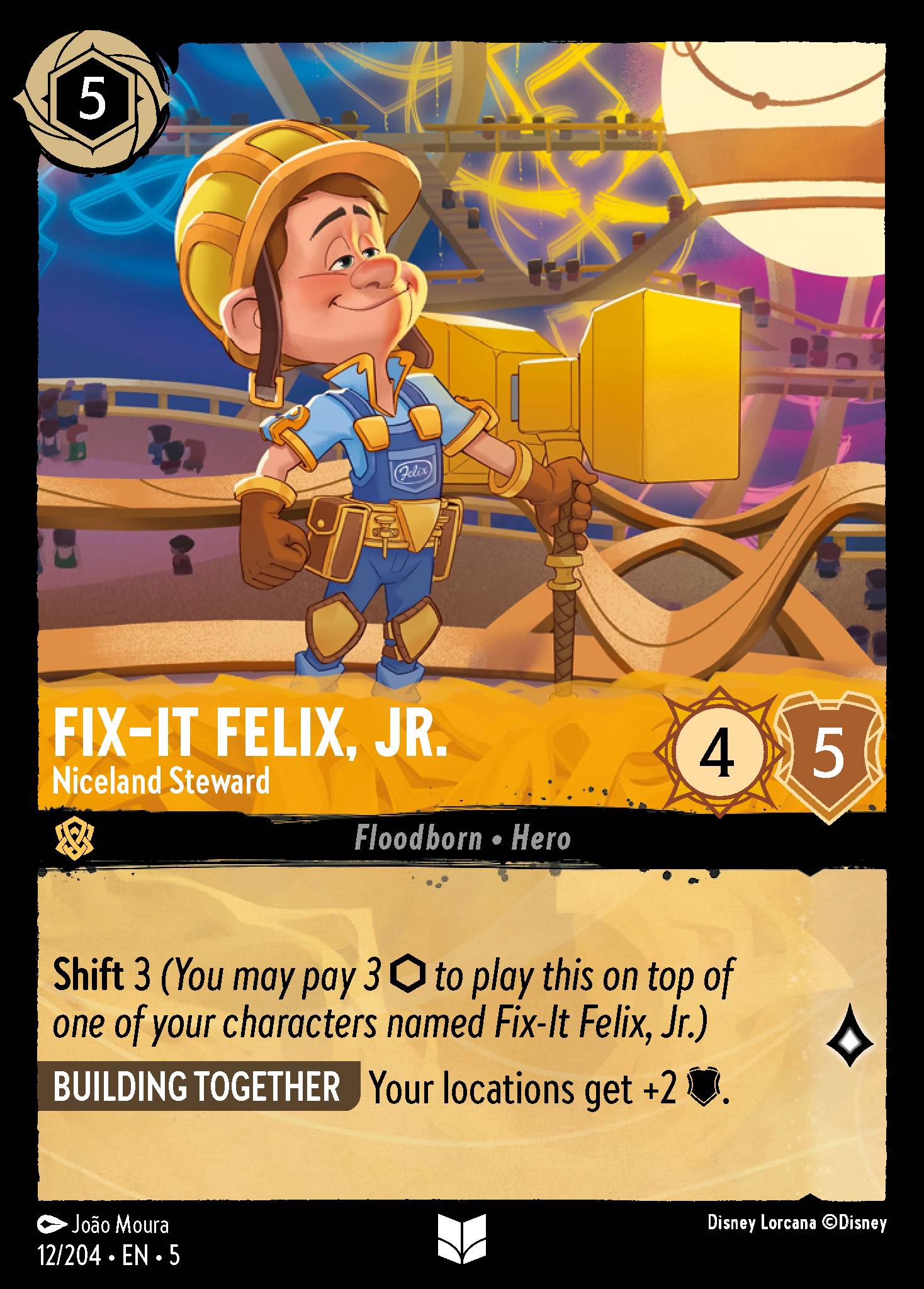 Fix-It Felix, Jr. - Niceland Steward (English)