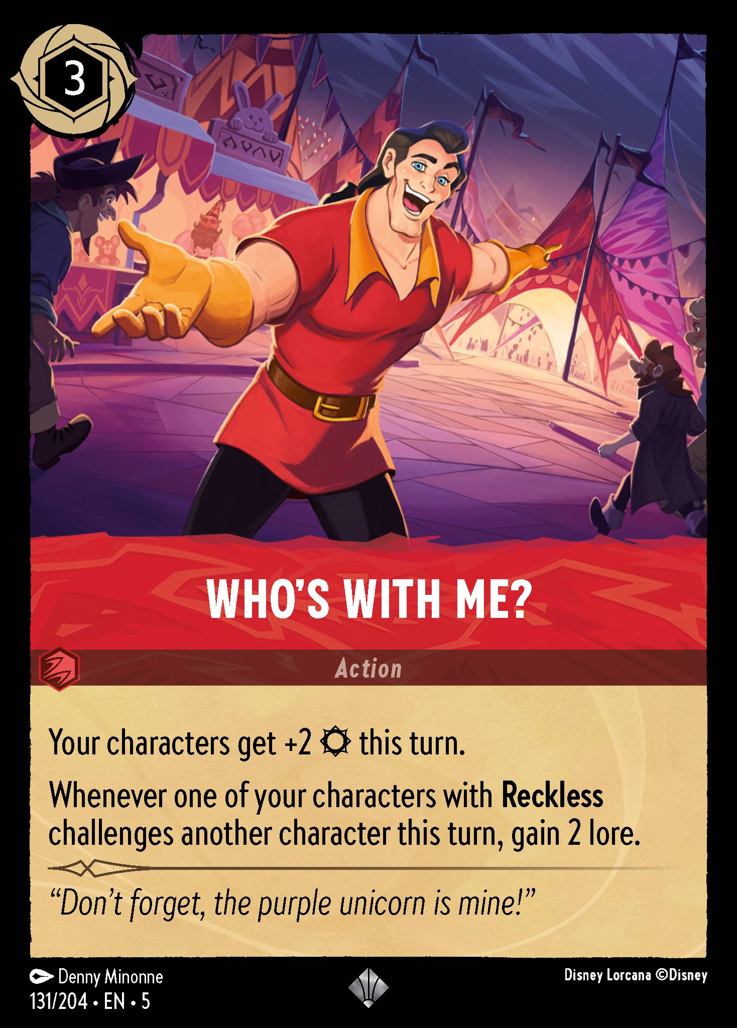 Who's With Me? (English)