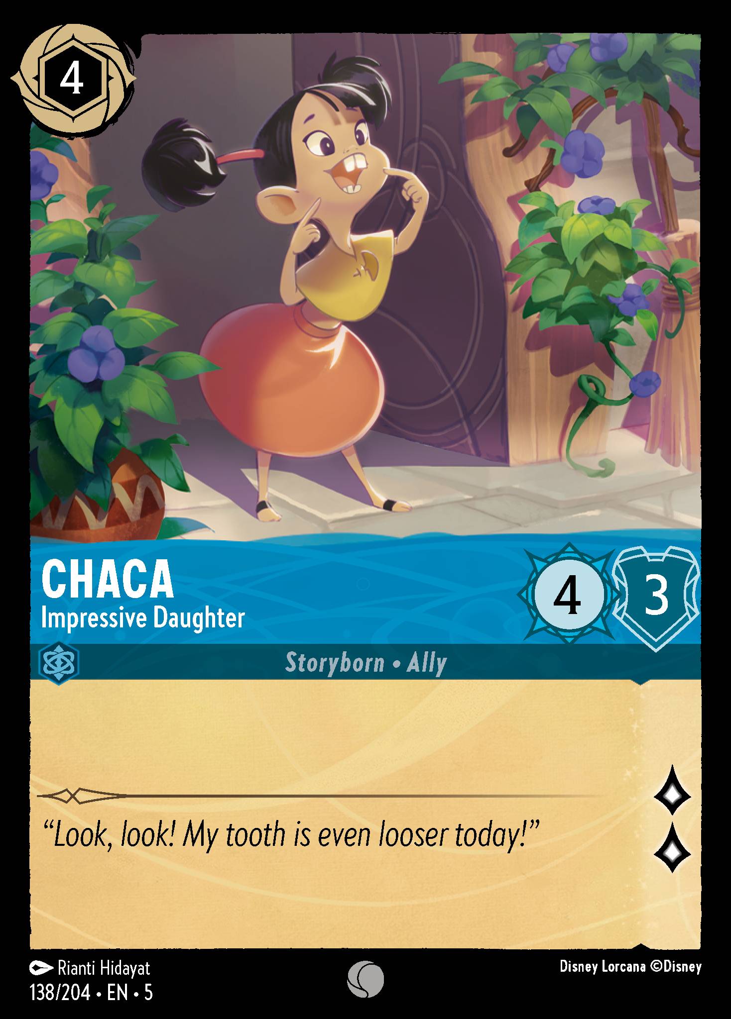 Chaca - Impressive Daughter (English)