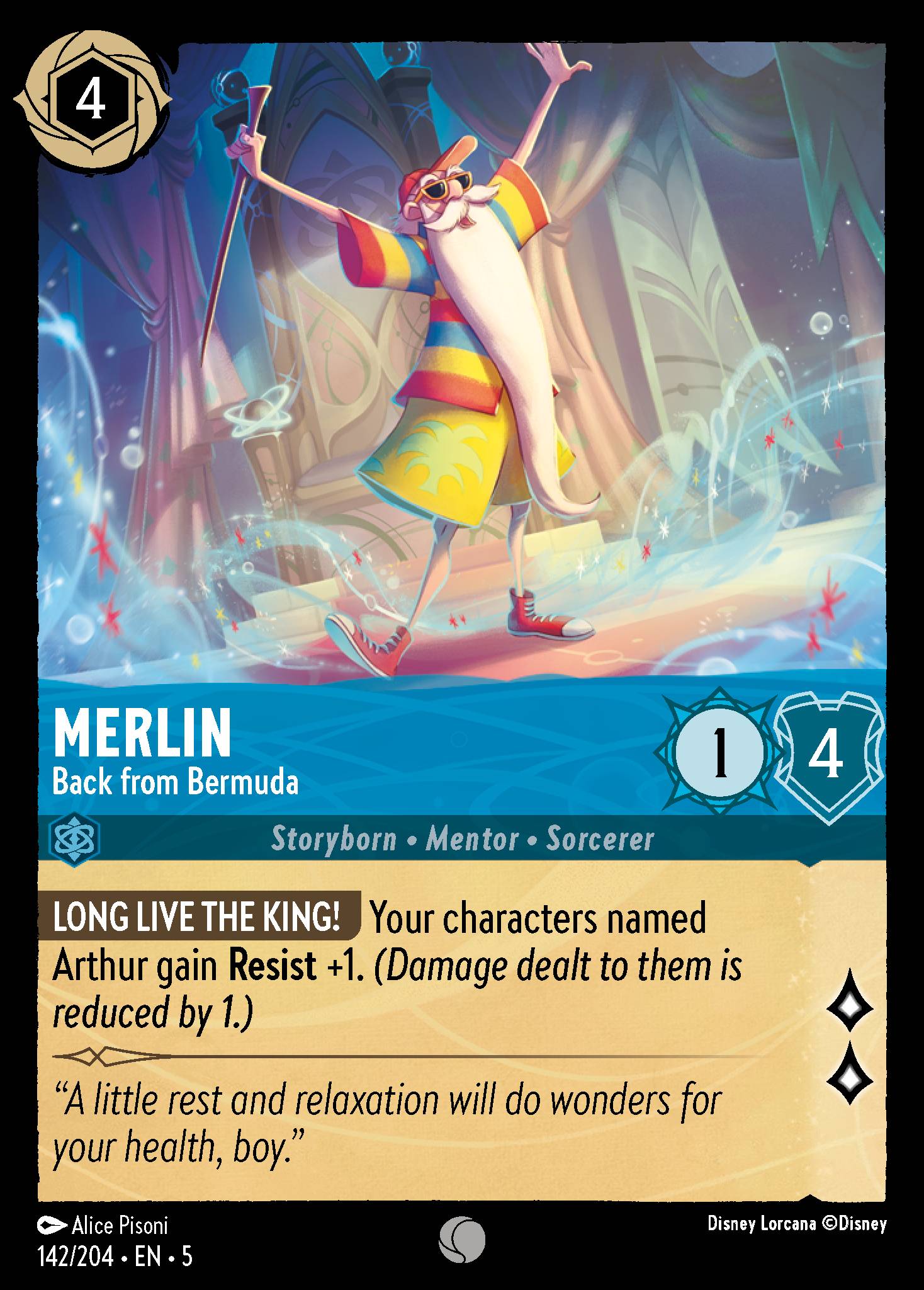 Merlin - Back from Bermuda (English)