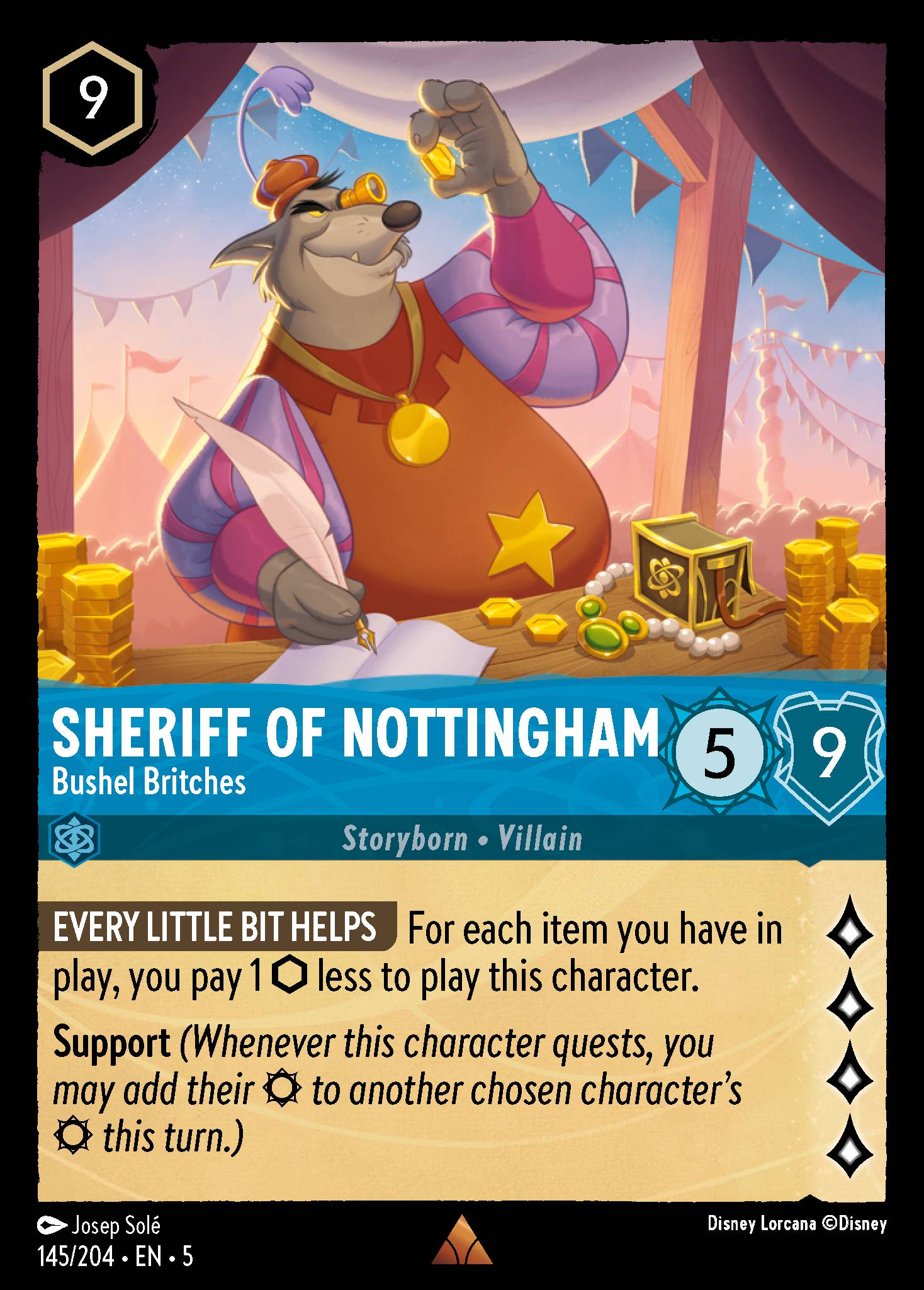 Sheriff of Nottingham - Bushel Britches (English)