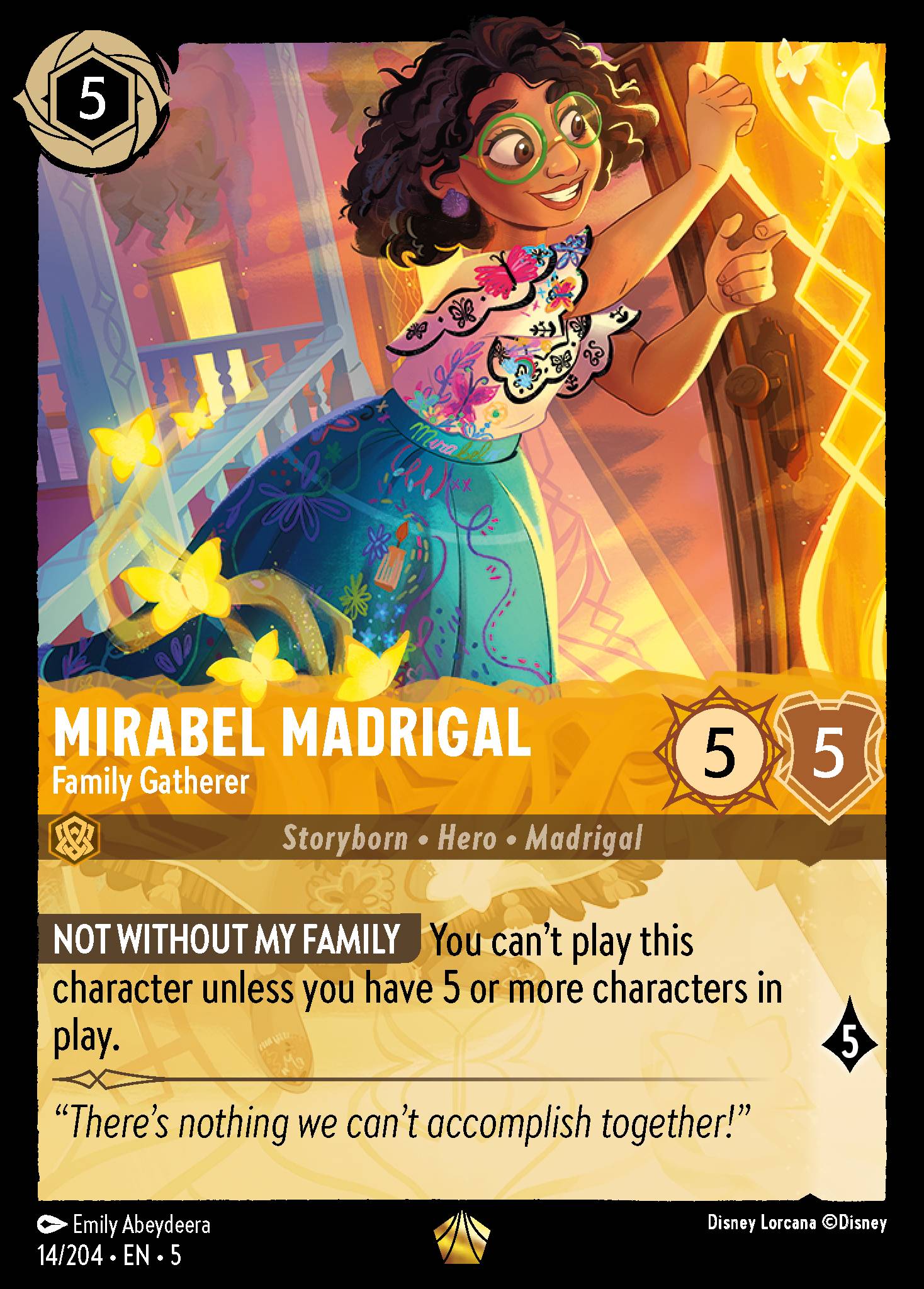 Mirabel Madrigal - Family Gatherer (Legendary) (English)