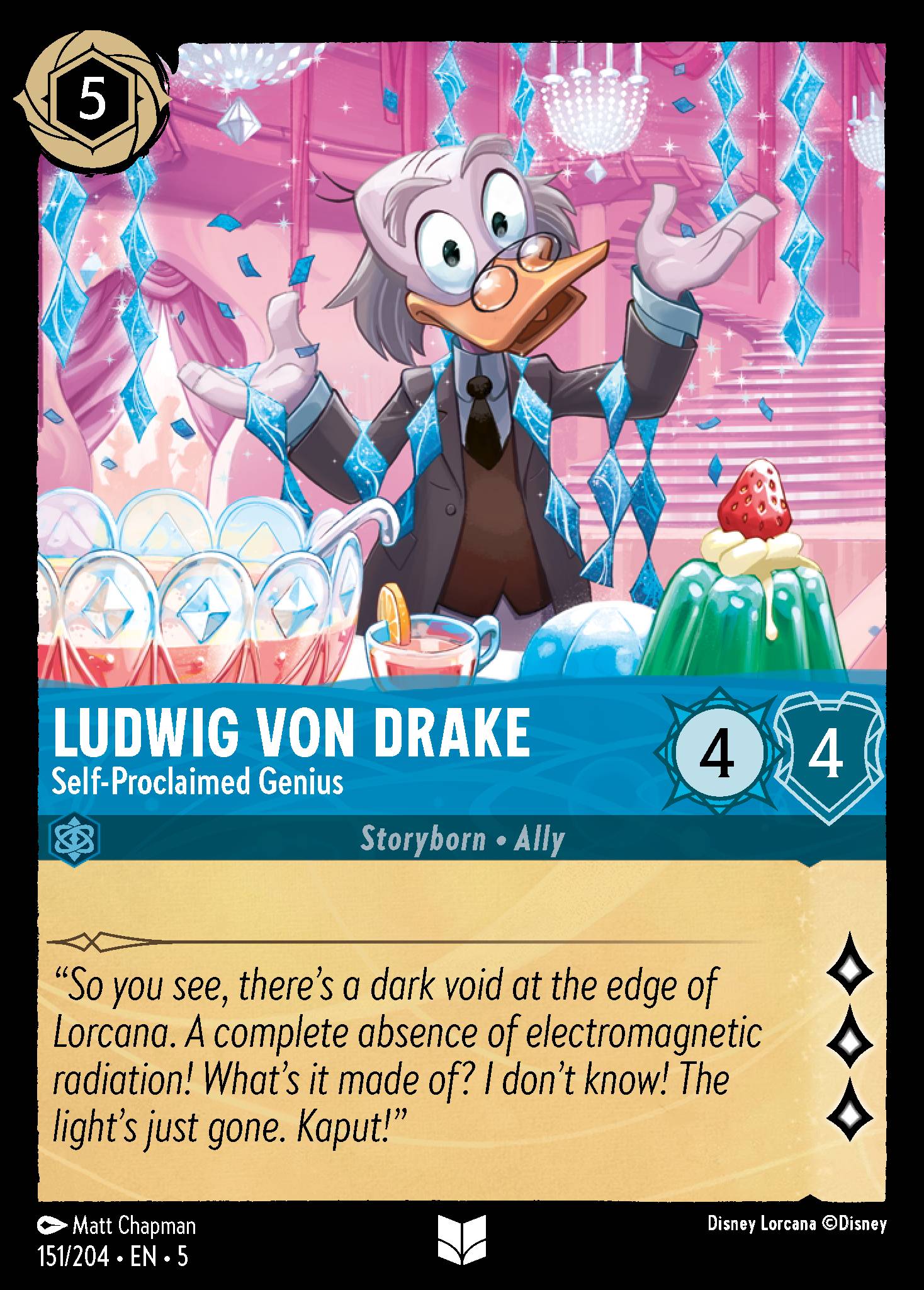 Ludwig Von Drake - Self-Proclaimed Genius (English)
